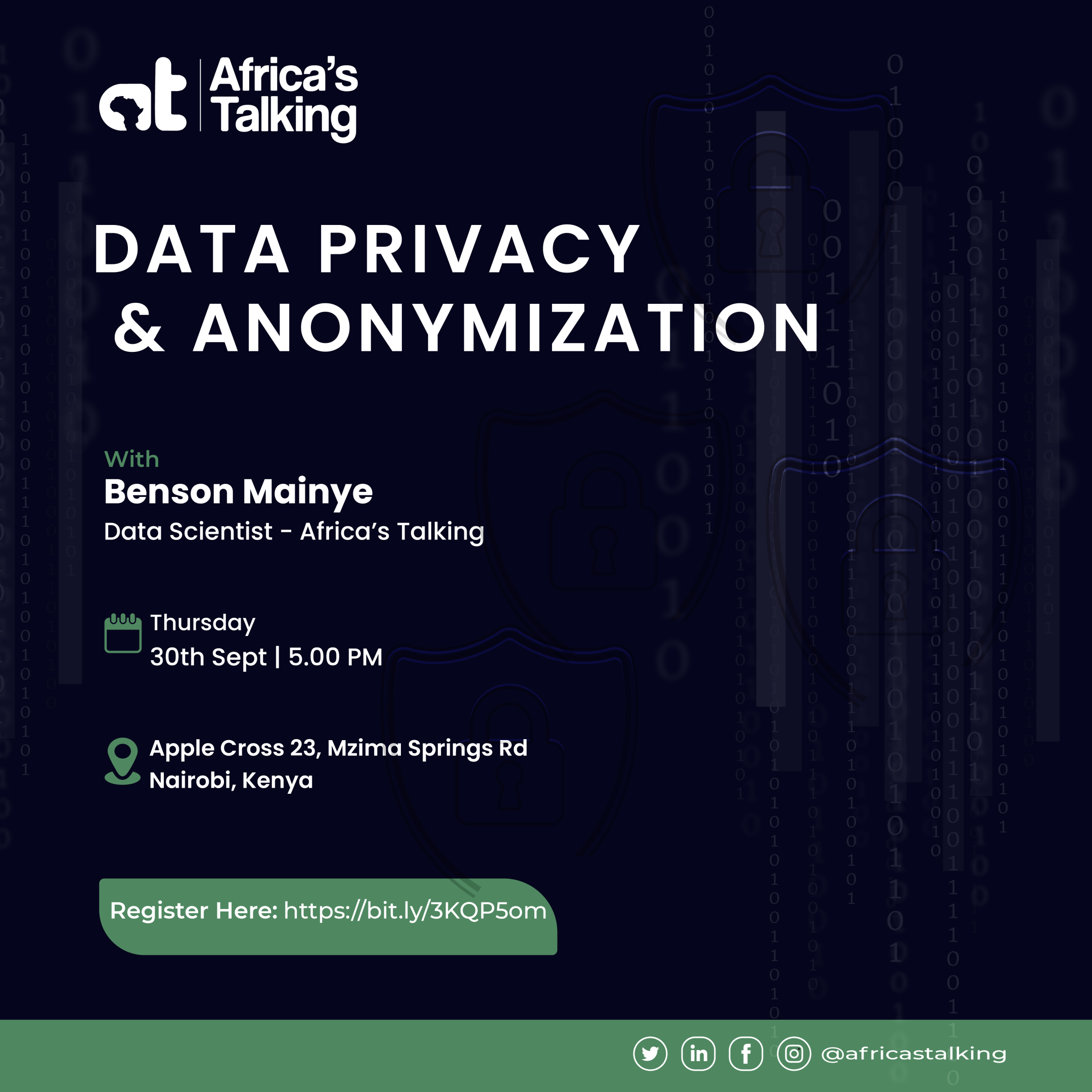 See Data Privacy and Anonymization at Africas Talking Africa's Talking ...
