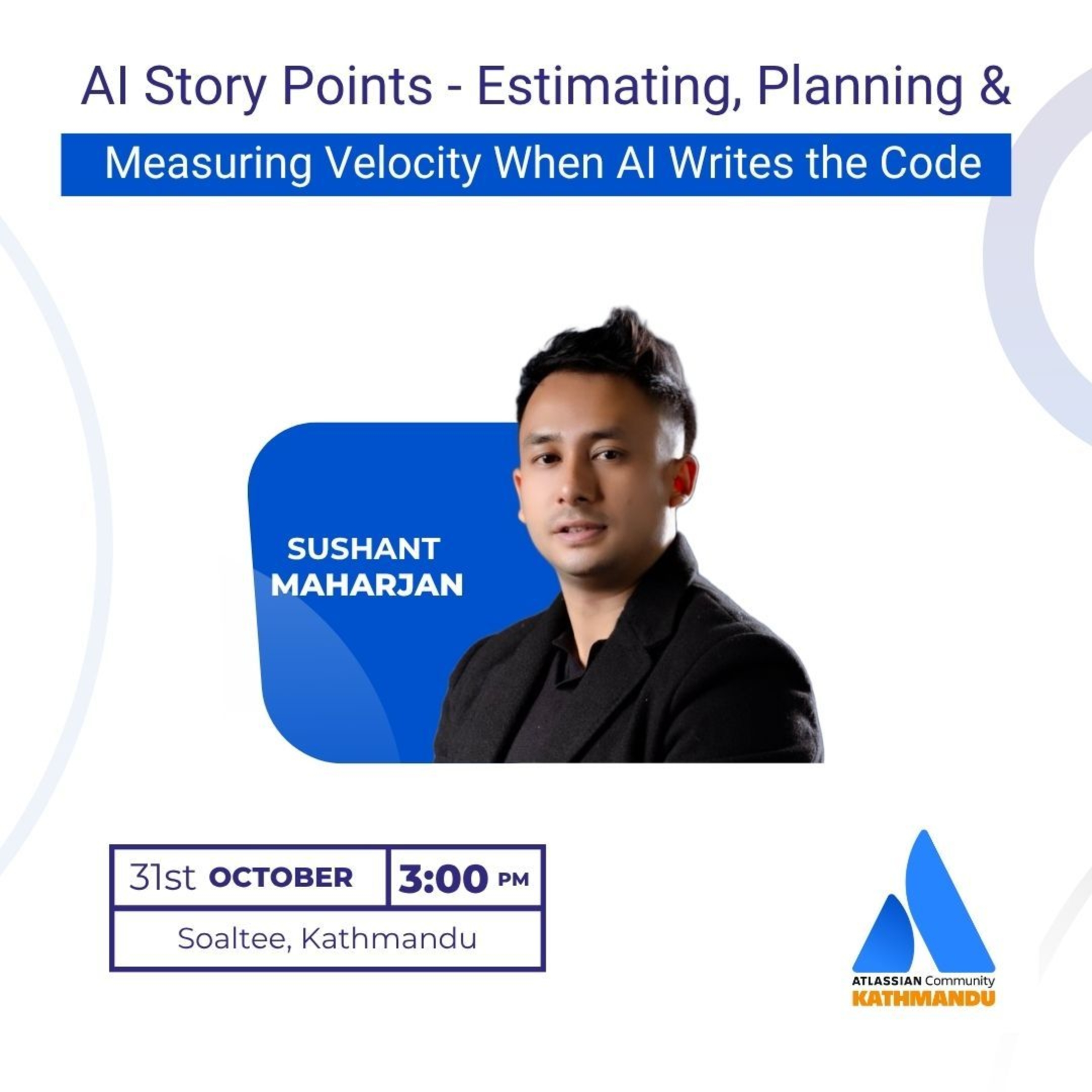 AI Story Points – Estimating, Planning and Measuring Velocity When AI Writes the Code event banner