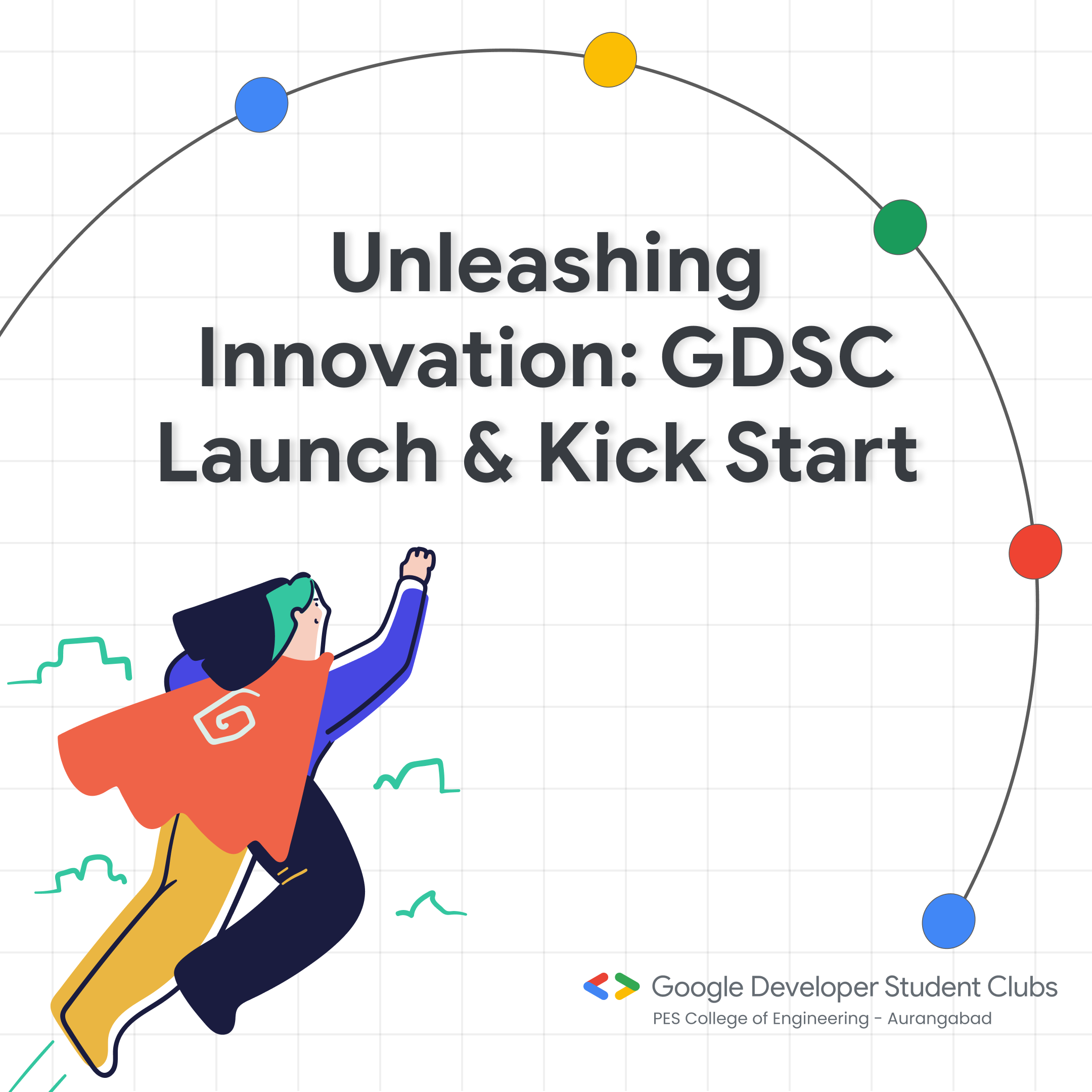 Unleashing Innovation: GDSC Launch &amp; Kick Start 🚀 | Google Developer Student Clubs