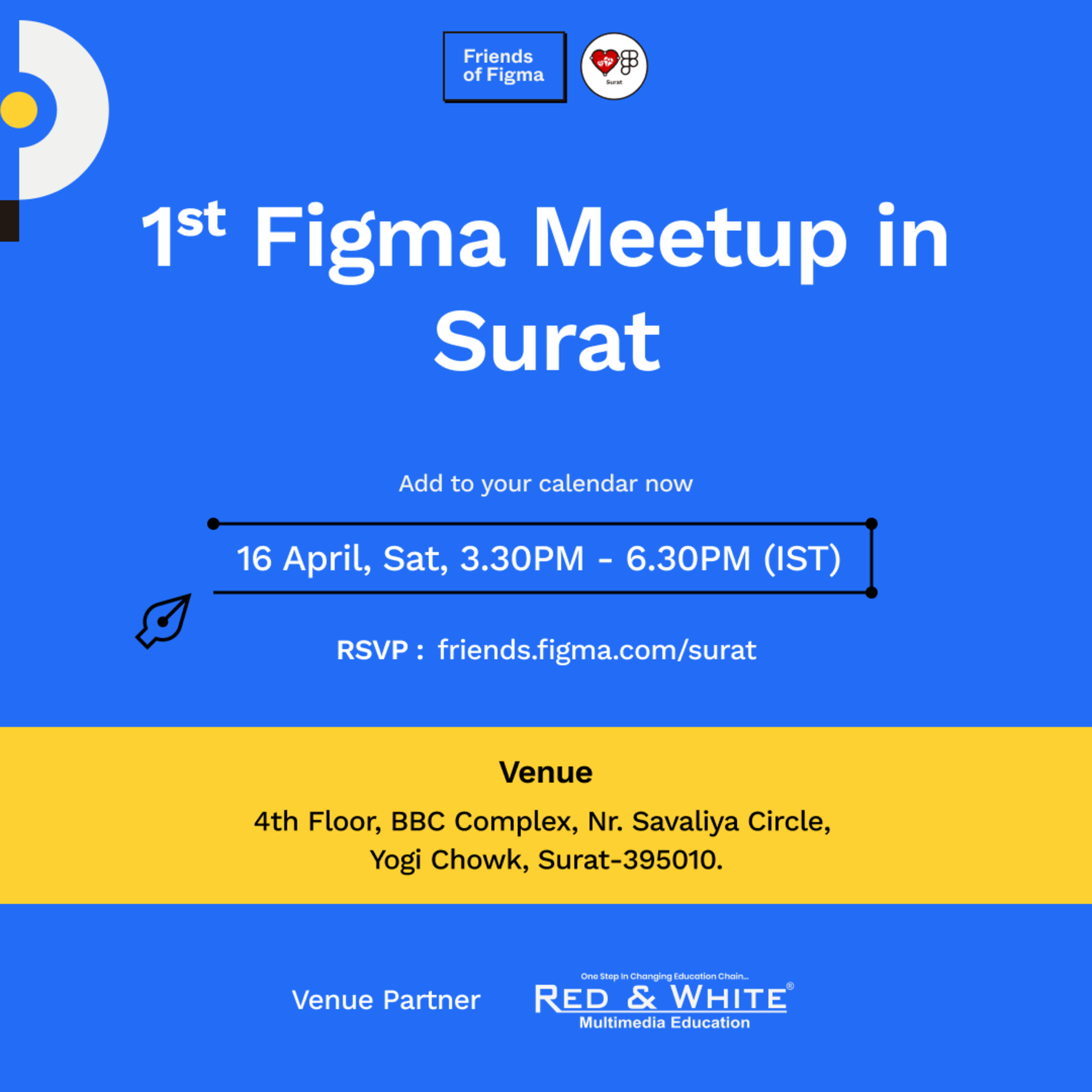 See 1st Figma Meetup in Surat at Friends of Figma Surat
