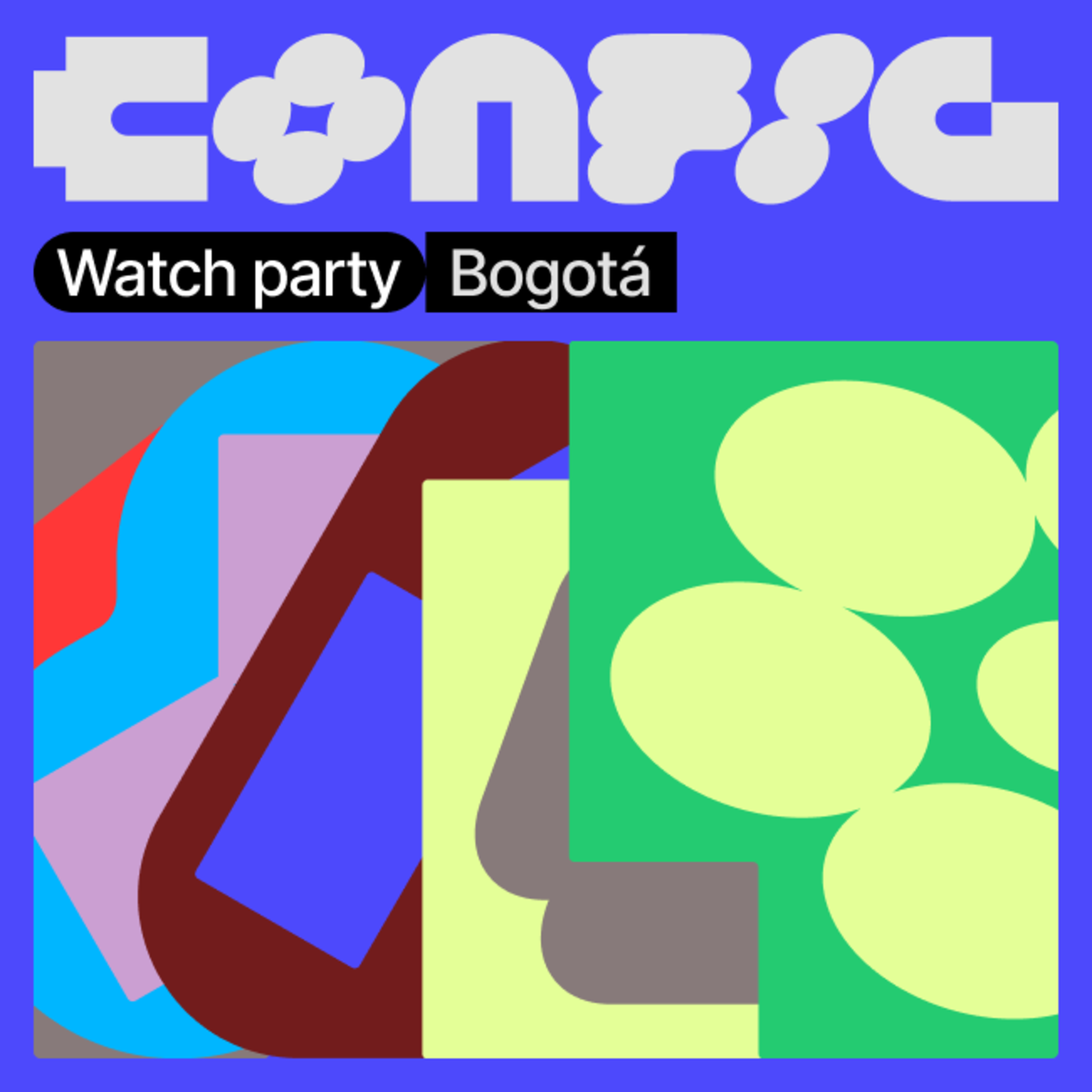 See Bogotá Config Watch (After) Party 2025 at Friends of Figma Bogotá