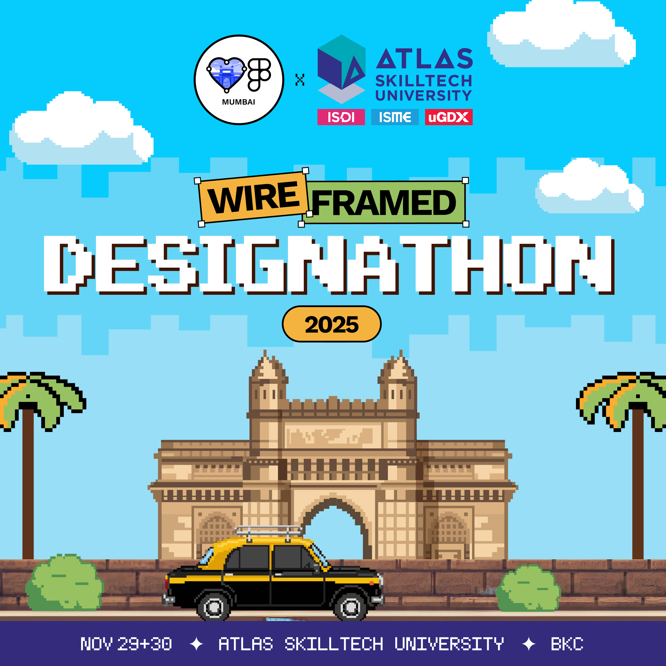 Designathon Poster See Wireframed 2025 - Designathon at Friends of Figma Mumbai