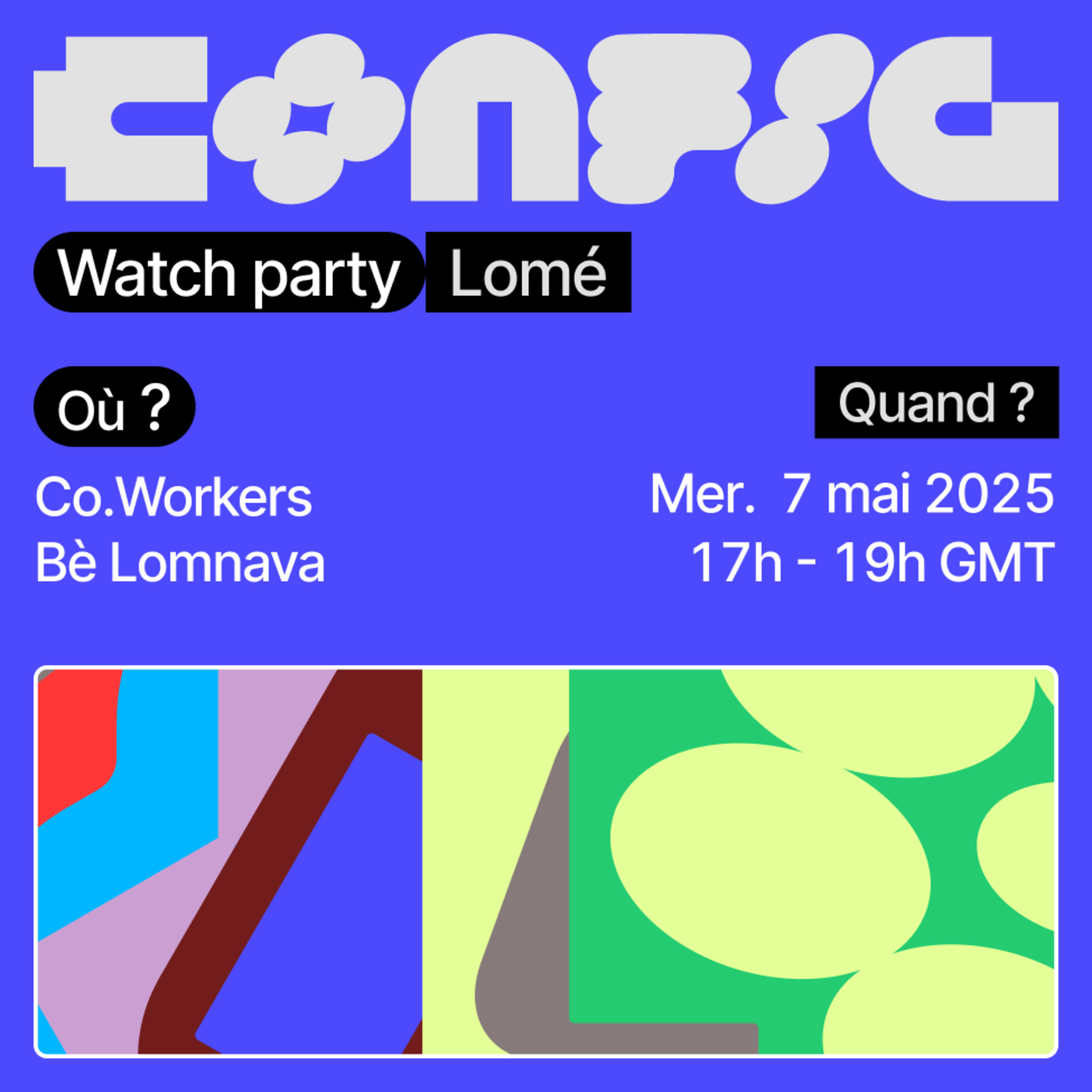See Lomé Config Watch Party 2025 at Friends of Figma Lomé, Togo