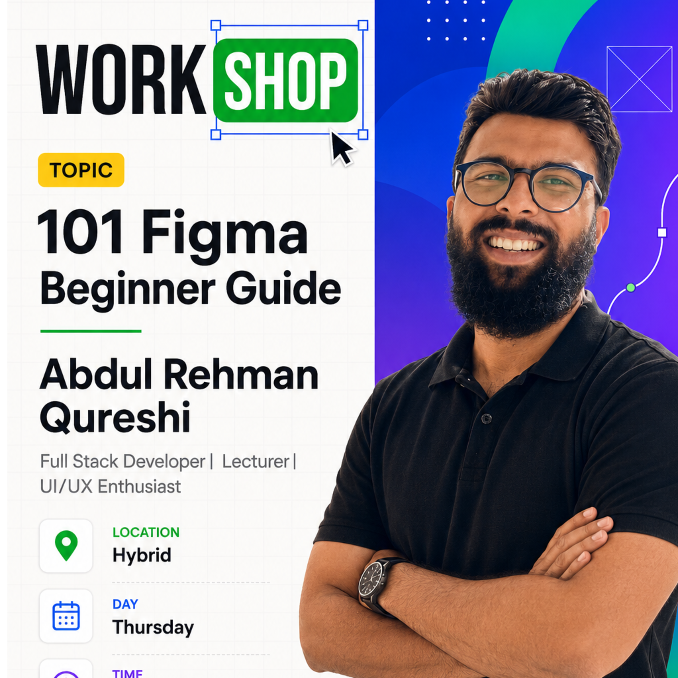 See Figma 101 Workshop: Your Gateway to Design at Friends of Figma Sukkur