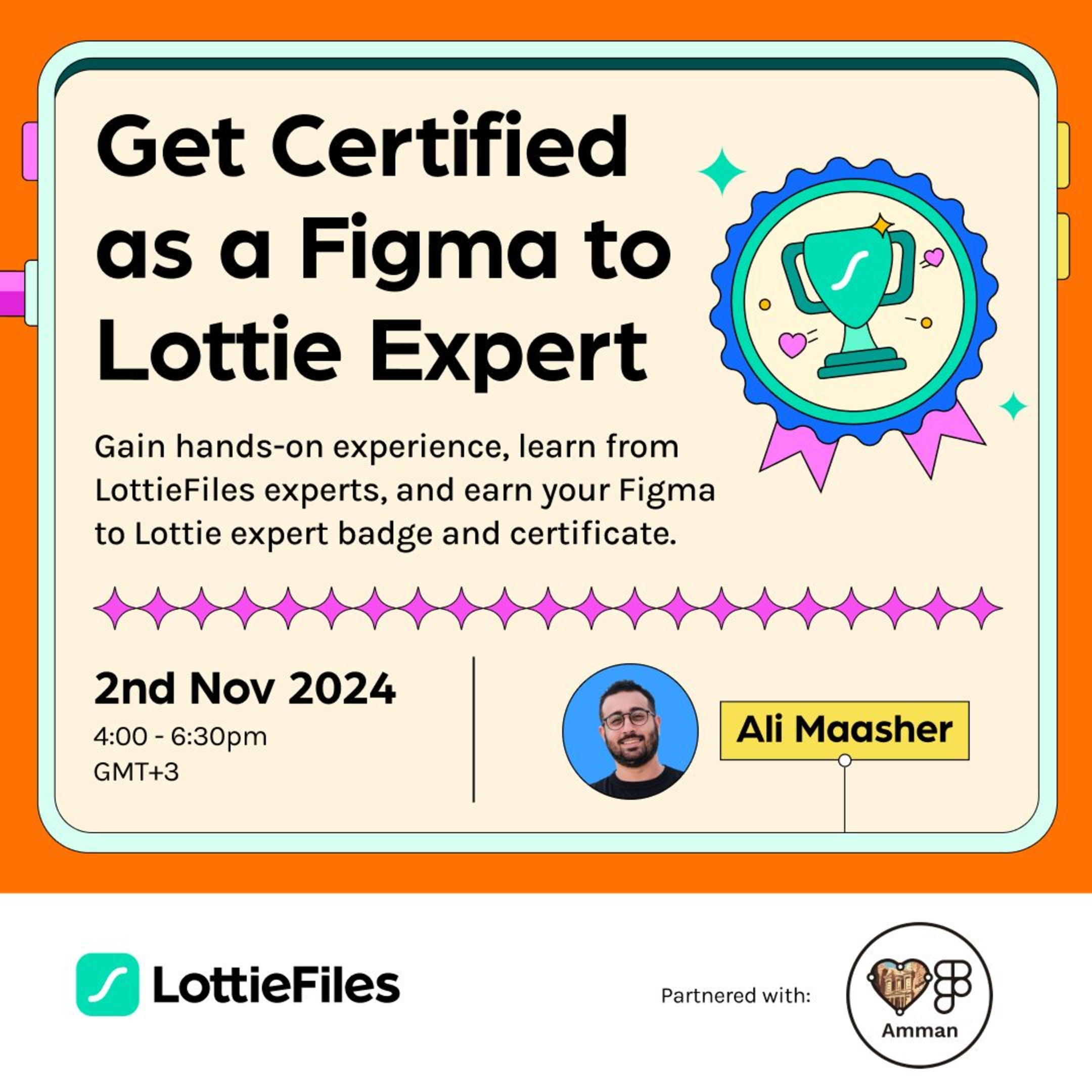 See 06 Bring your Designs to life with LottieFiles in Figma at Friends ...