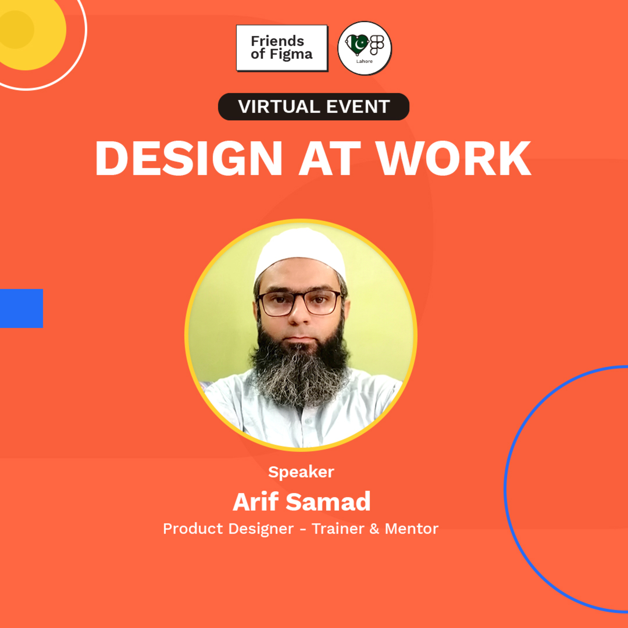 See Design at work at Friends of Figma Lahore