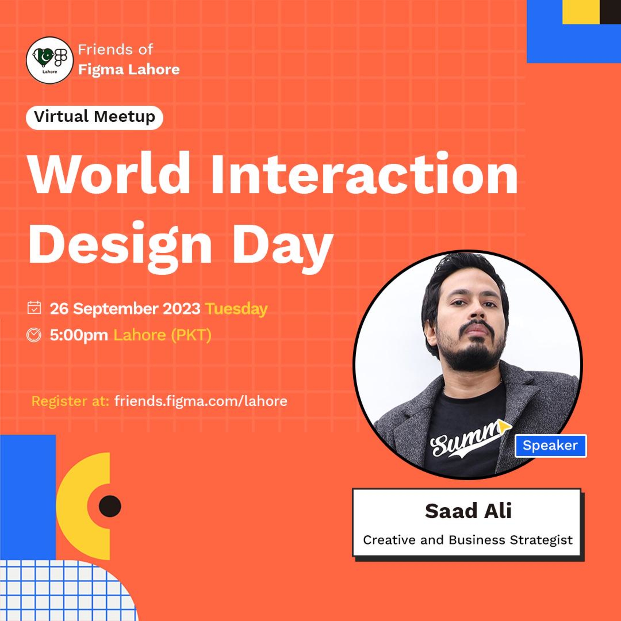 See World Interaction Design Day at Figma Lahore