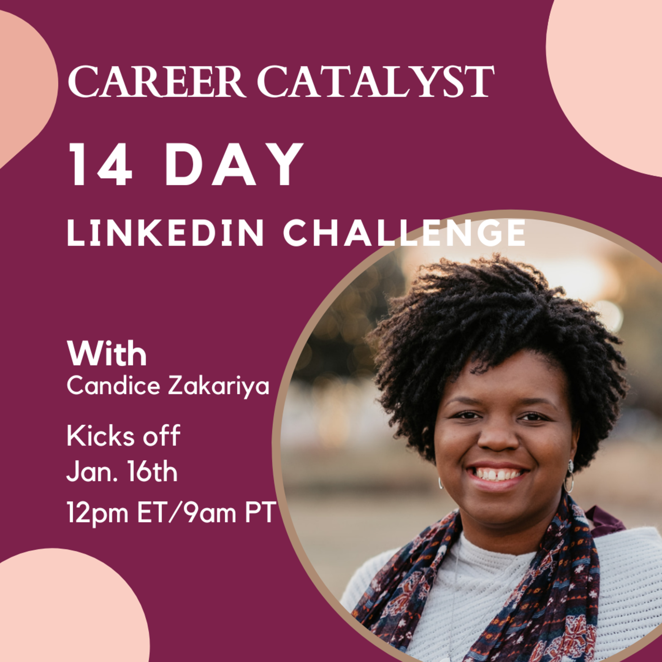 See Career Catalyst: 14 Day Linkedin Challenge at Girl Develop It ...