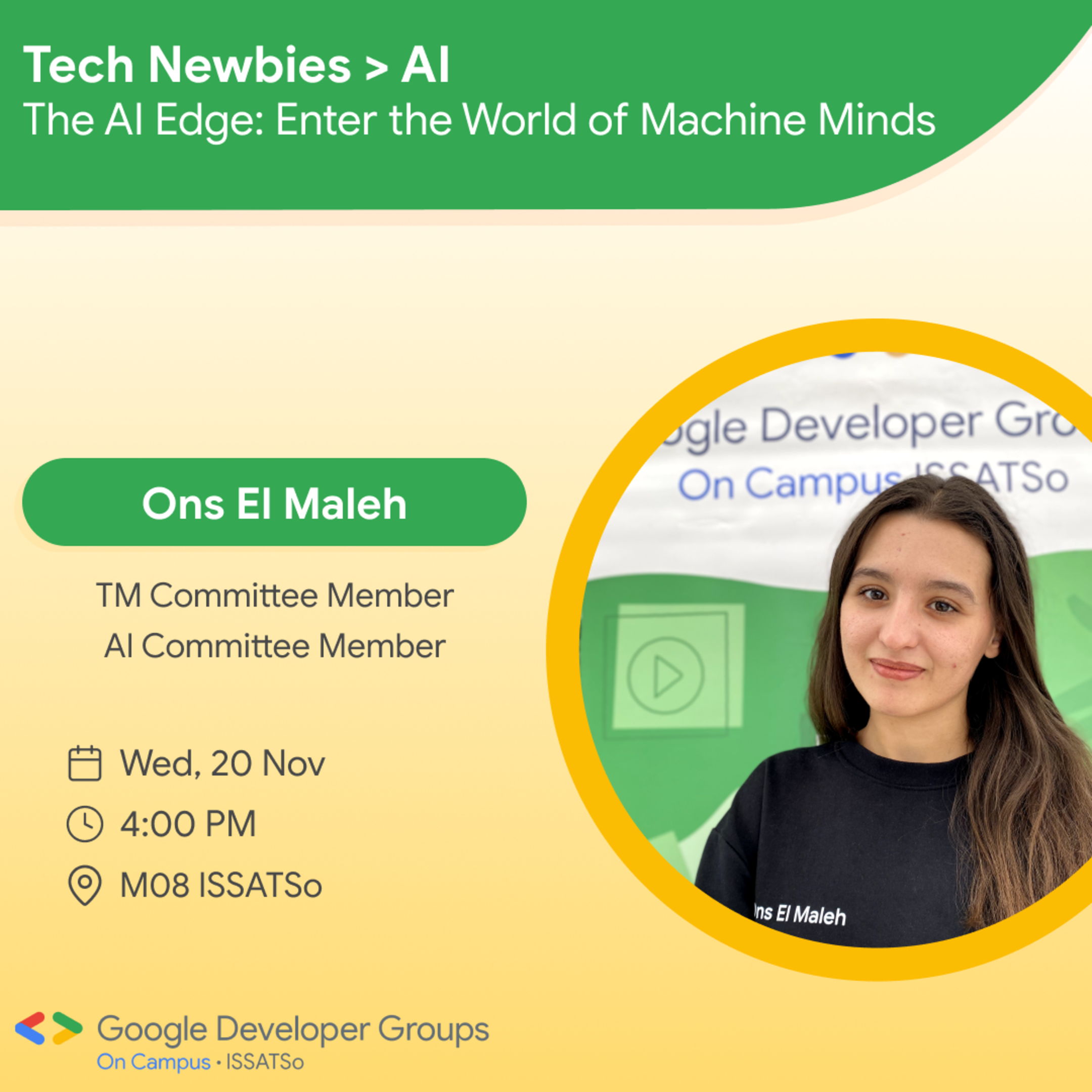 See The AI Edge : Enter the World of Machine Minds at Google Developer ...