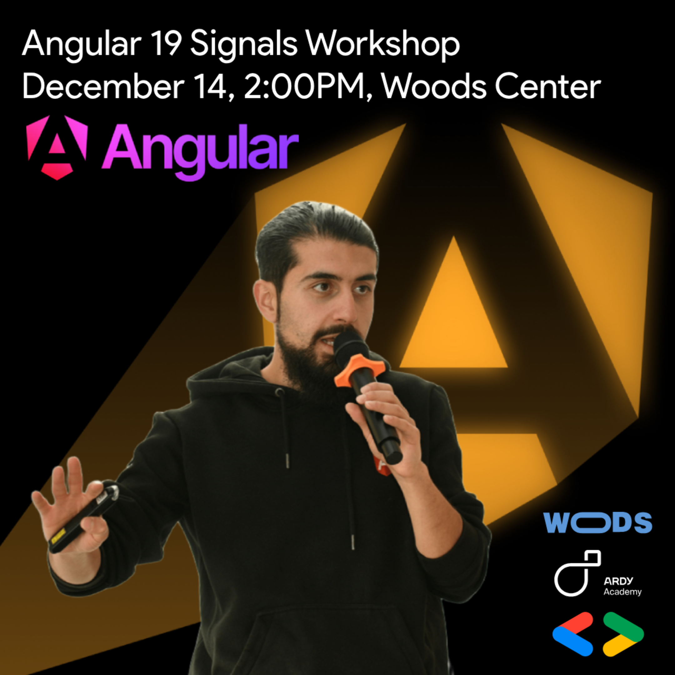 See Angular 19 Signals Workshop at Google Developer Groups GDG Yerevan