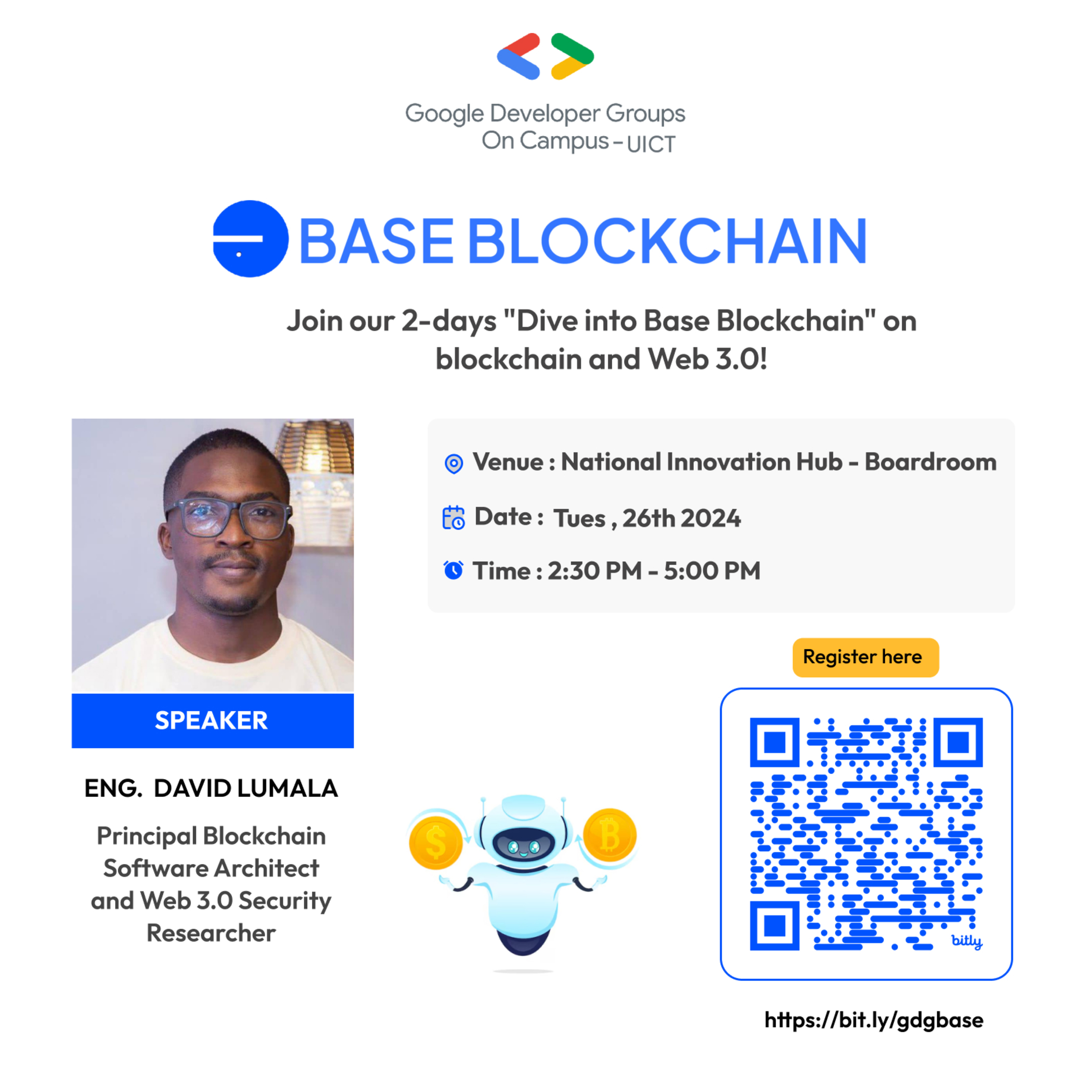 See DIVE INTO BASE BLOCKCHAIN TECHNOLOGY at Google Developer Groups GDG ...