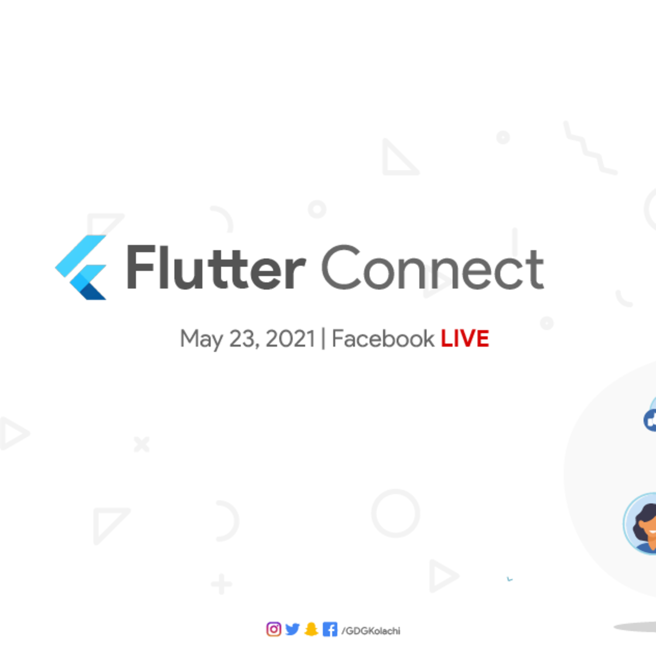See Flutter Connect at Google Developer Groups GDG Kolachi