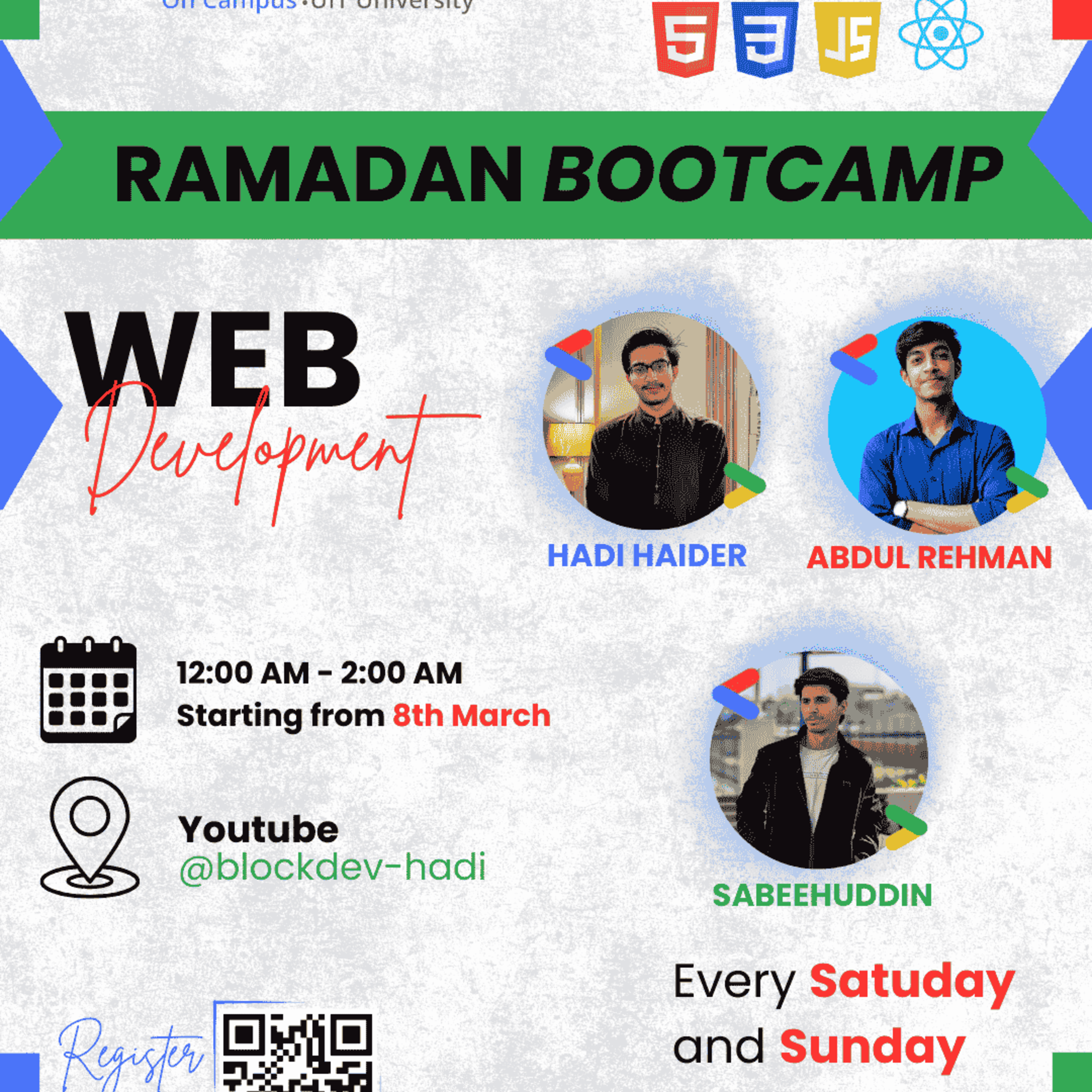 See 🌙 Ramadan Coding Bootcamp: Build the Future! 🚀 | Session 2 at ...