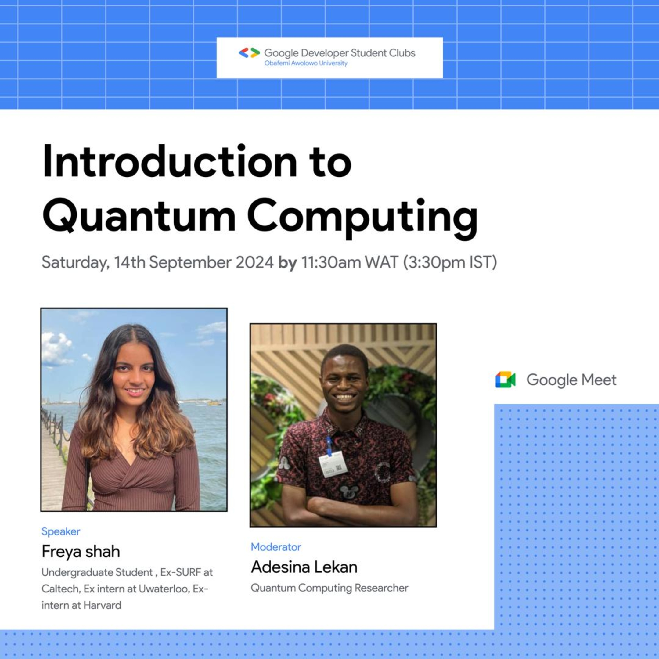 See Introduction to Quantum Computing at Google Developer Groups GDG on ...