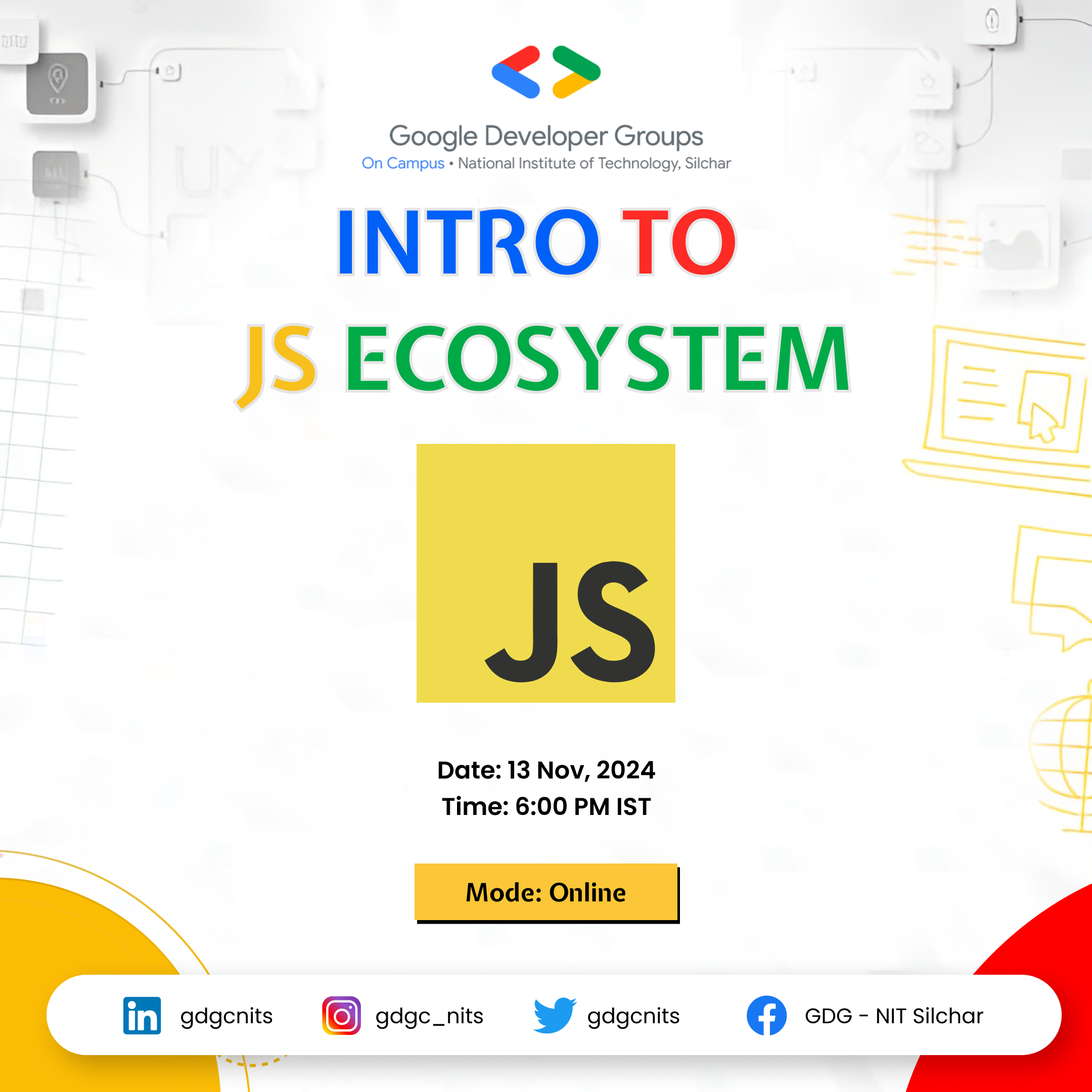 See Intro to JavaScript Ecosystem at Google Developer Groups GDG on ...