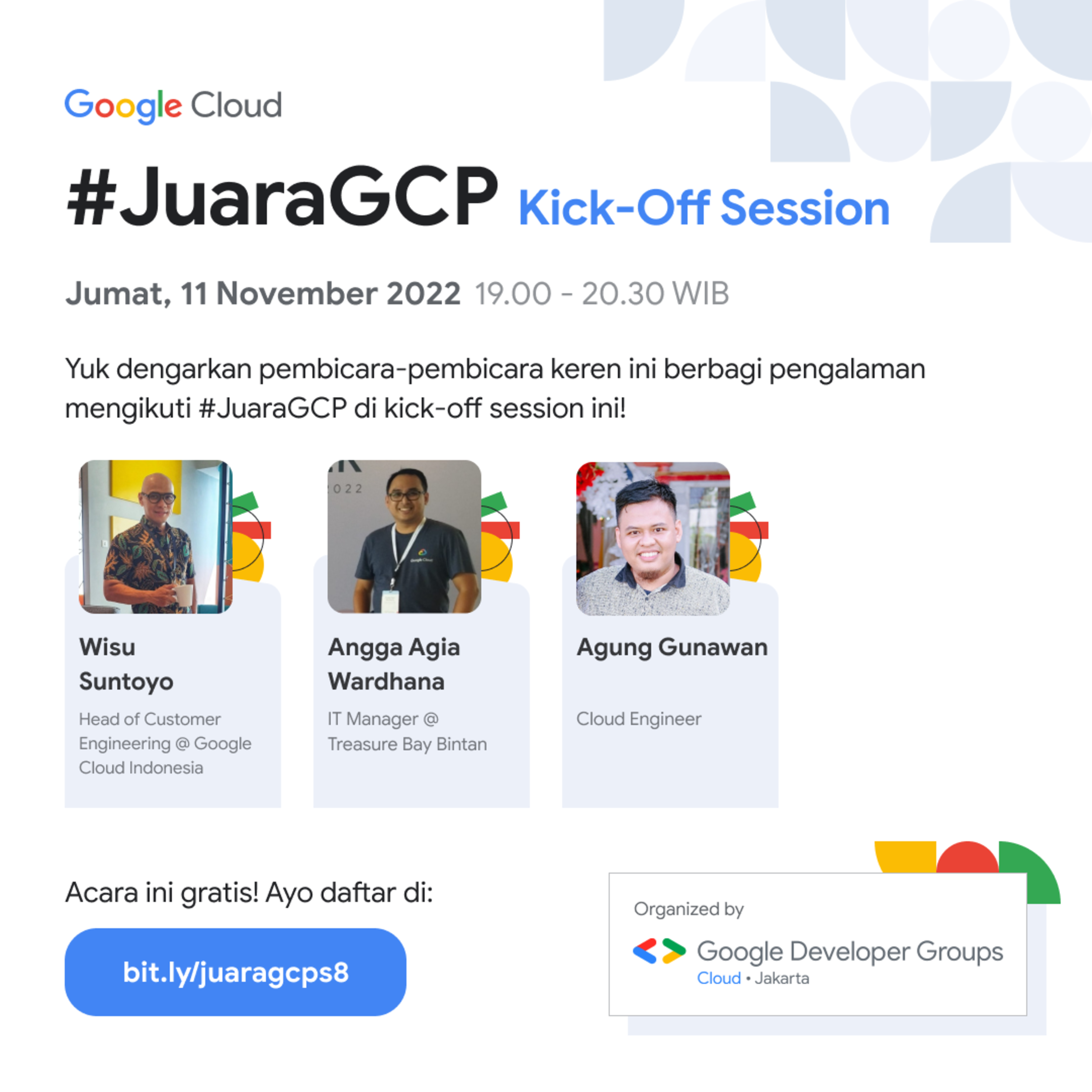 See JuaraGCP Kick Off Session At Google Developer Groups GDG Cloud Jakarta see-juaragcp-kick-off-session-at-google-developer-groups-gdg-cloud-jakarta