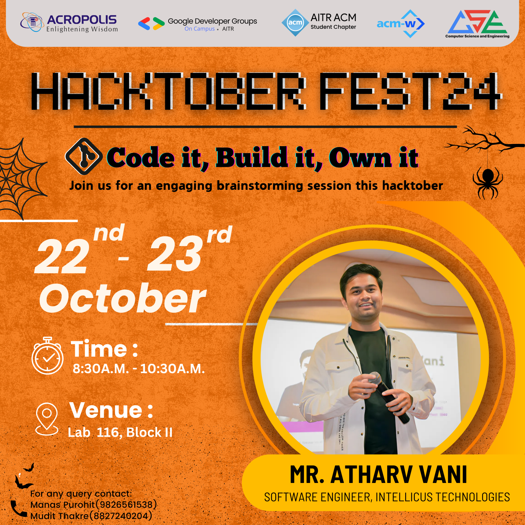 See HACKTOBERFEST 2K24 at Google Developer Groups GDG on Campus ...