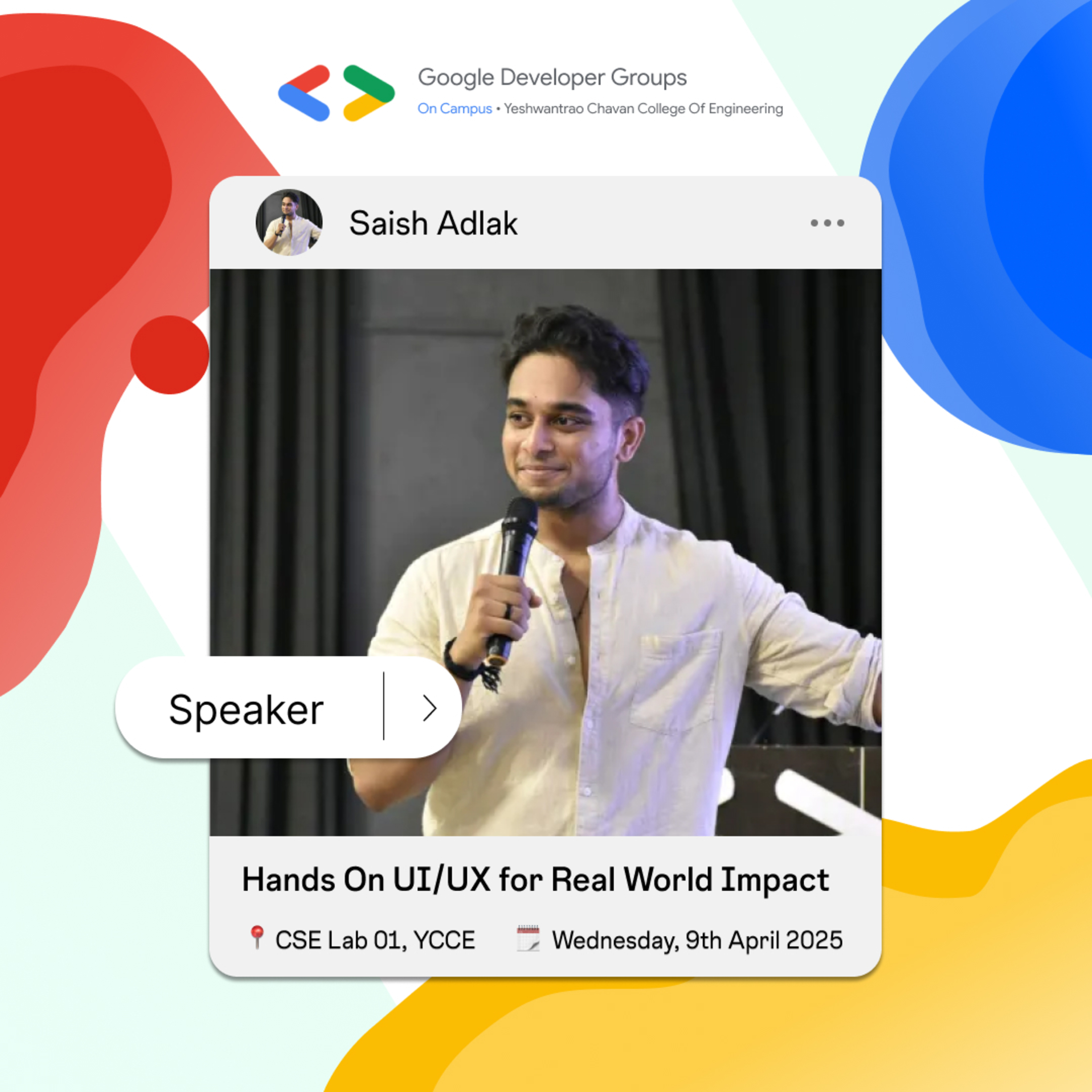 See UI/UX Workshop: Design for Real-World Impact at Google Developer ...