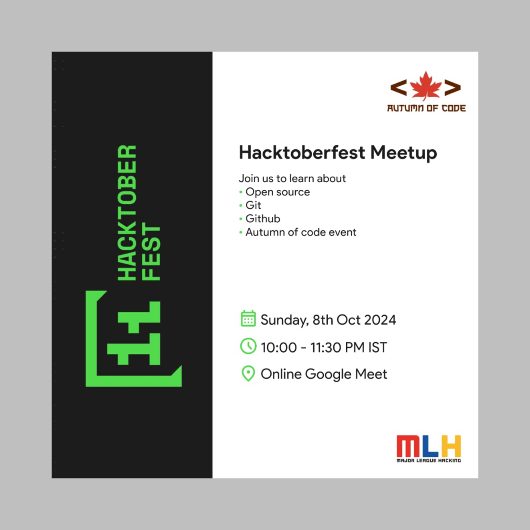 See Hacktoberfest meetup at Google Developer Groups GDG on Campus ...