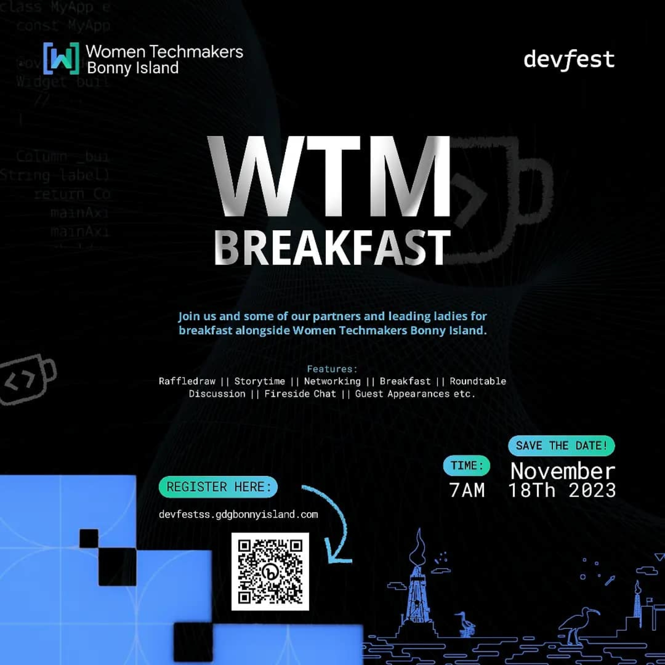 Devfest Bonny See WTM BREAKFAST @ DEVFEST SOUTH SOUTH 2023 BONNY ISLAND at Google ...