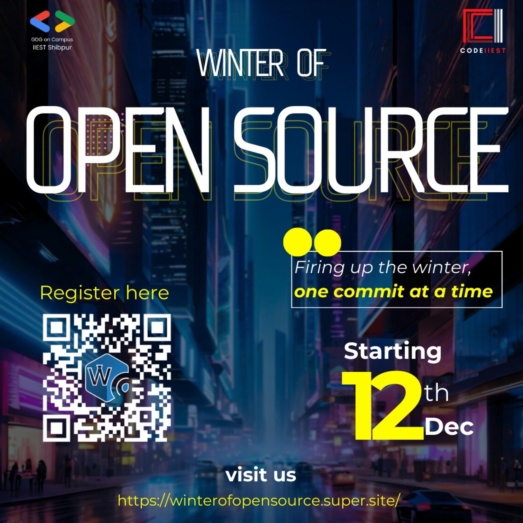 See Winter of Open Source at Google Developer Groups GDG on Campus ...
