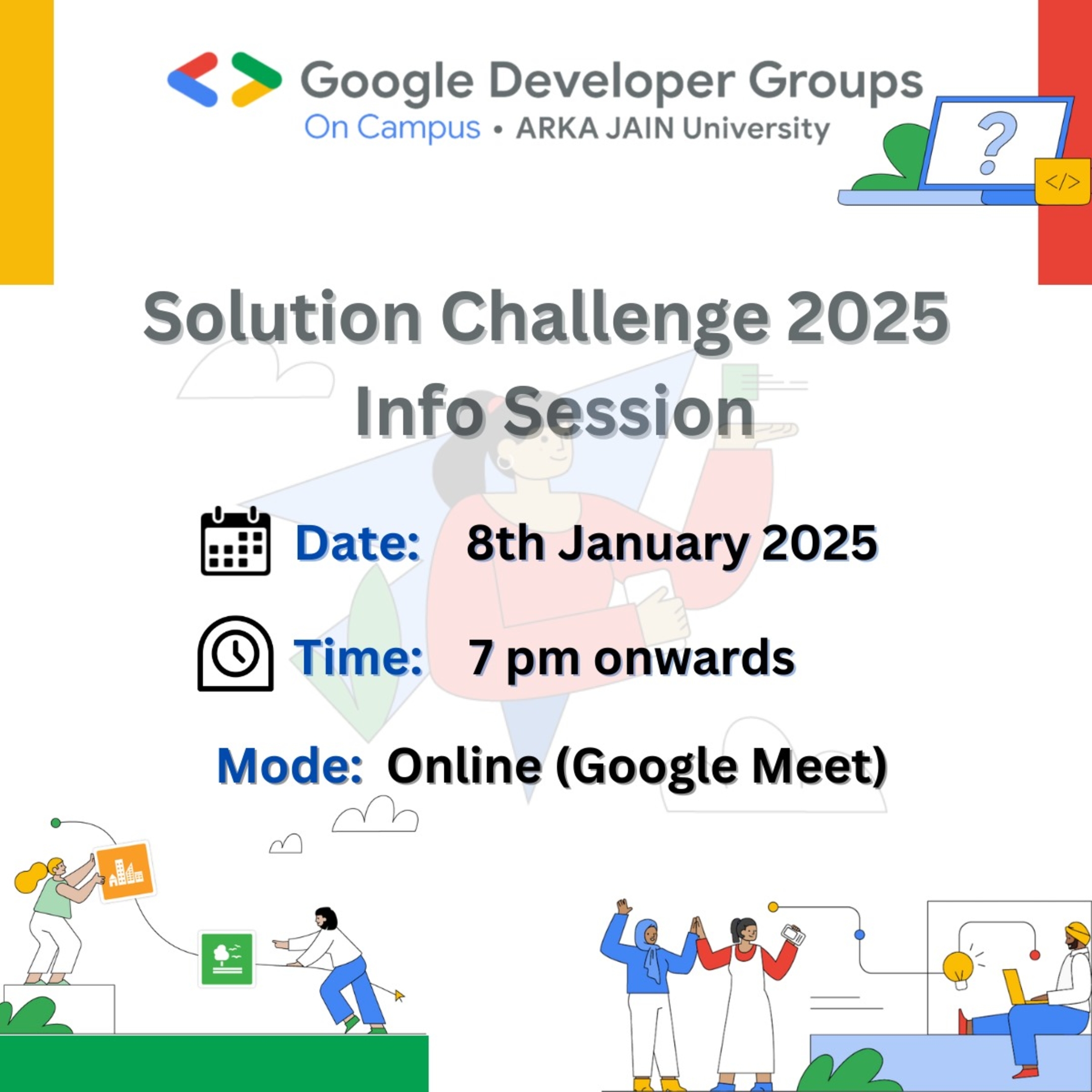 See Solution Challenge 2025 Info Session at Google Developer Groups GDG ...