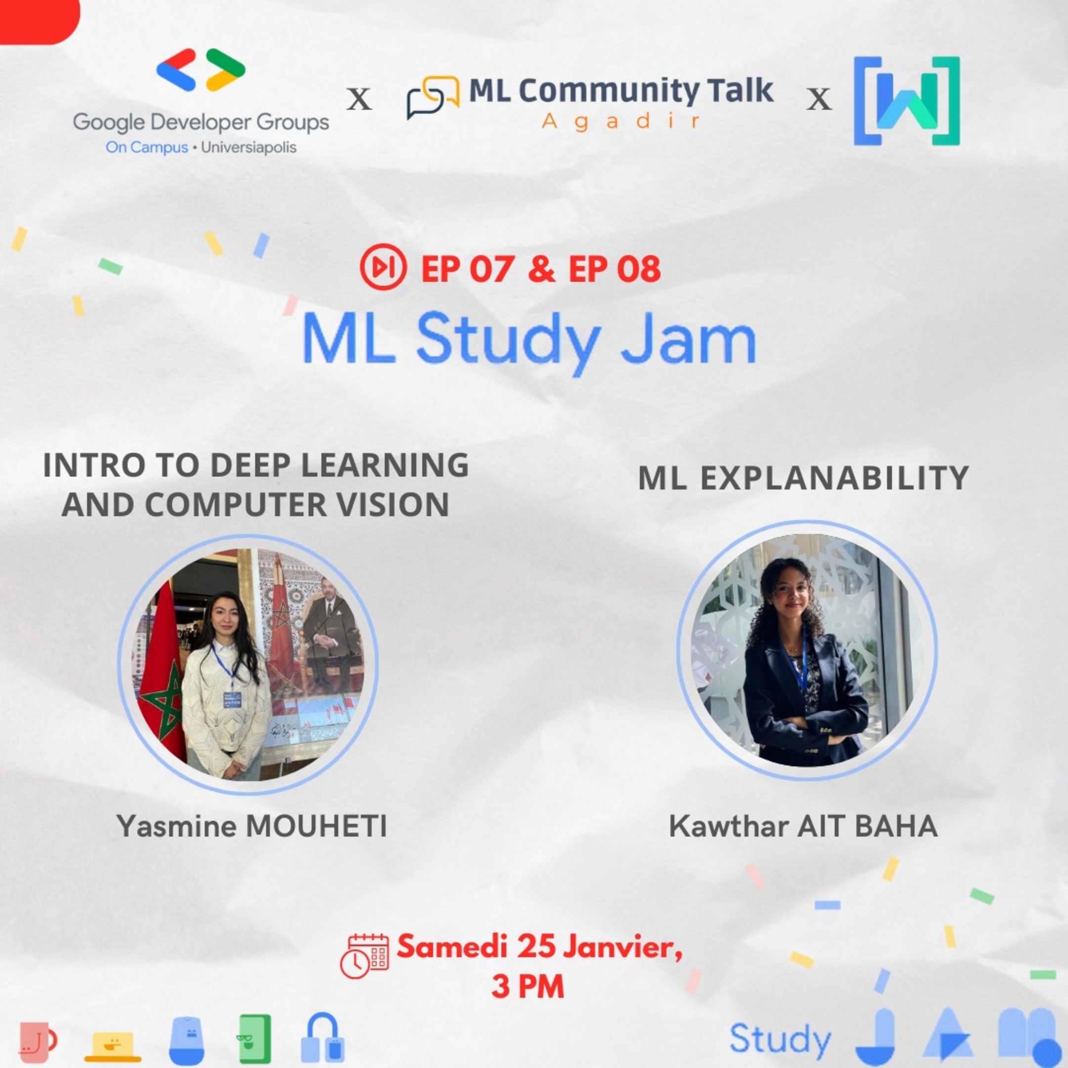 See ML STUDY JAM : Intro to Deep Learning And Computer Vision & ML ...
