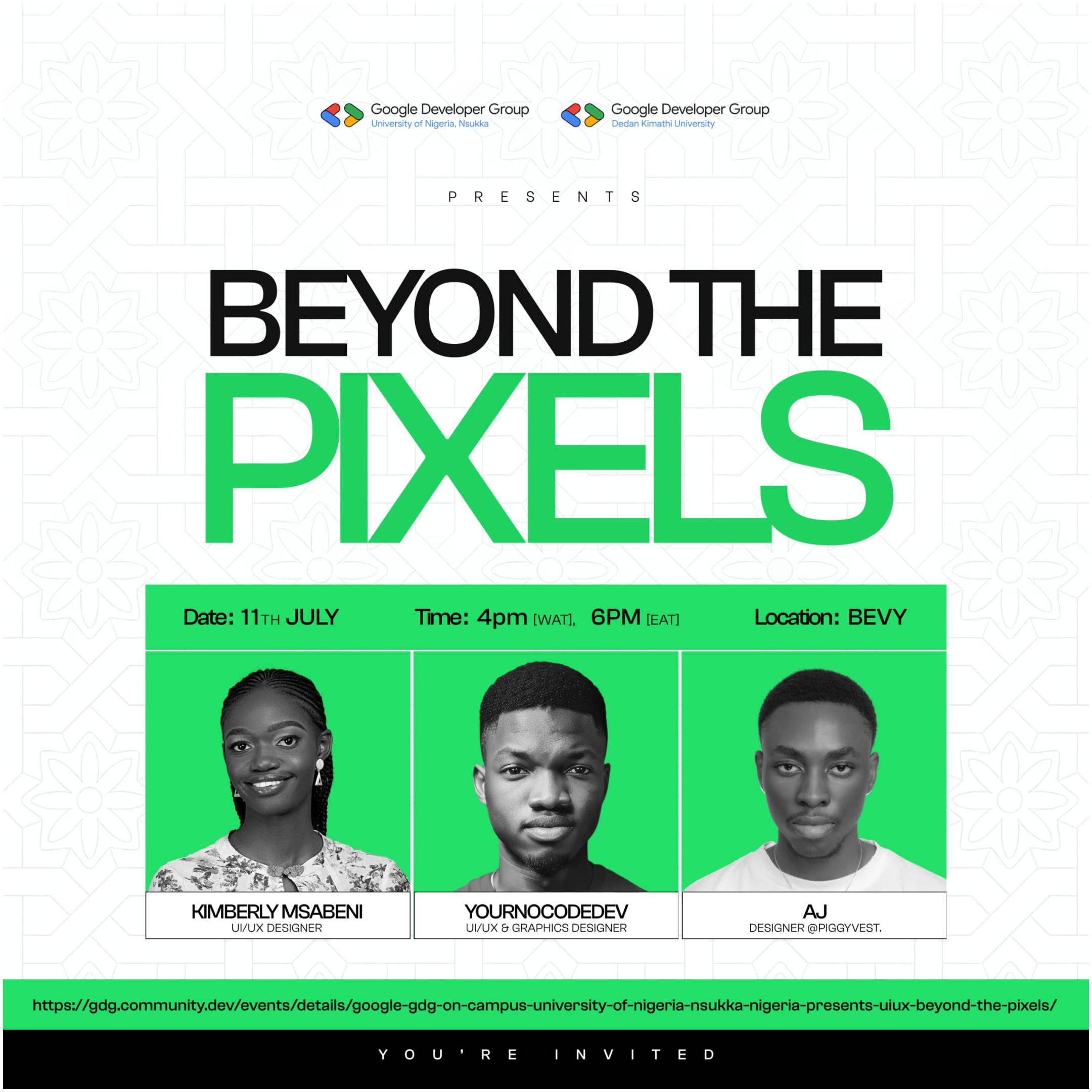 See UI/UX - Beyond the Pixels at Google Developer Groups GDG on Campus ...