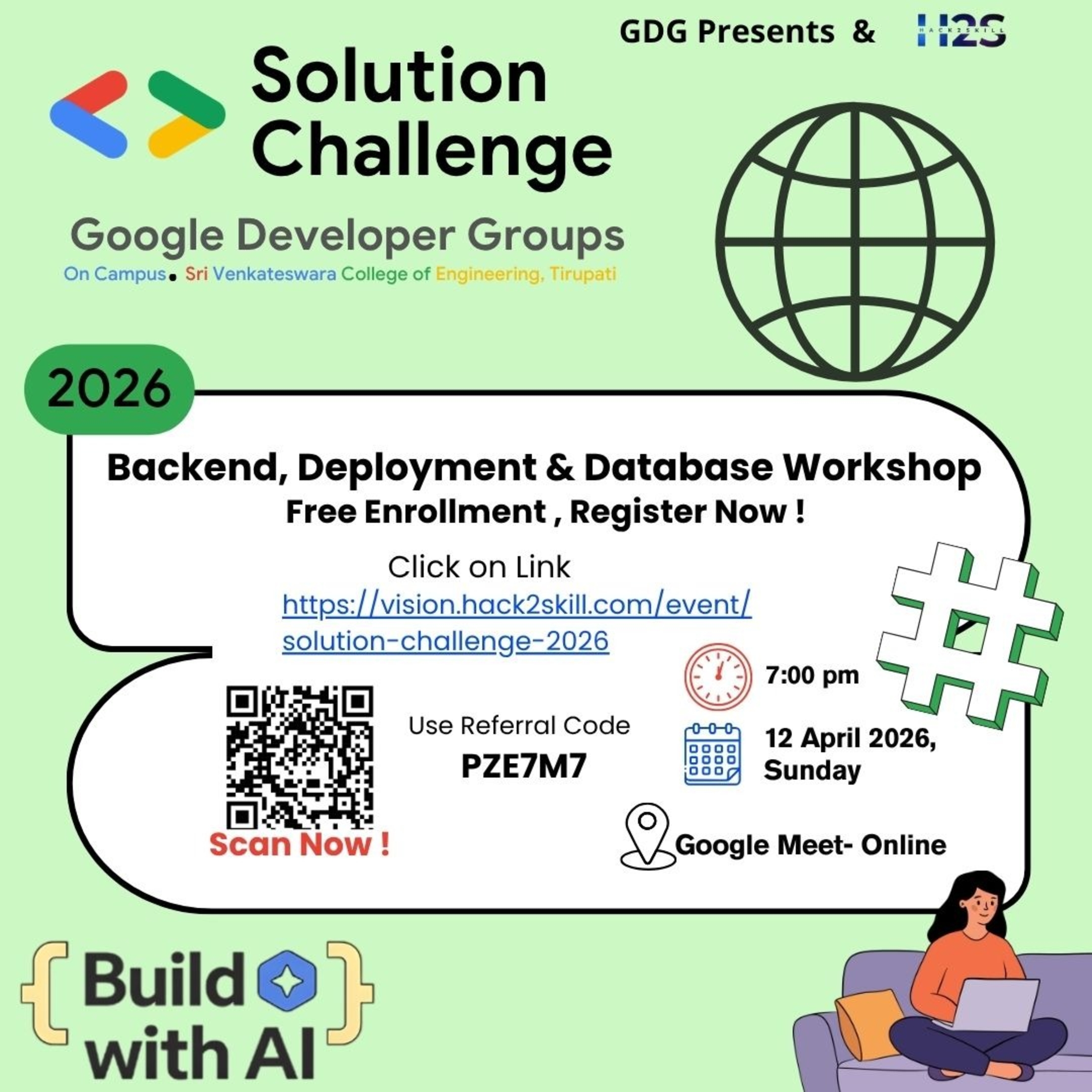 See GDG Solution Challenge 2026 - Backend, Deployment & Database ...