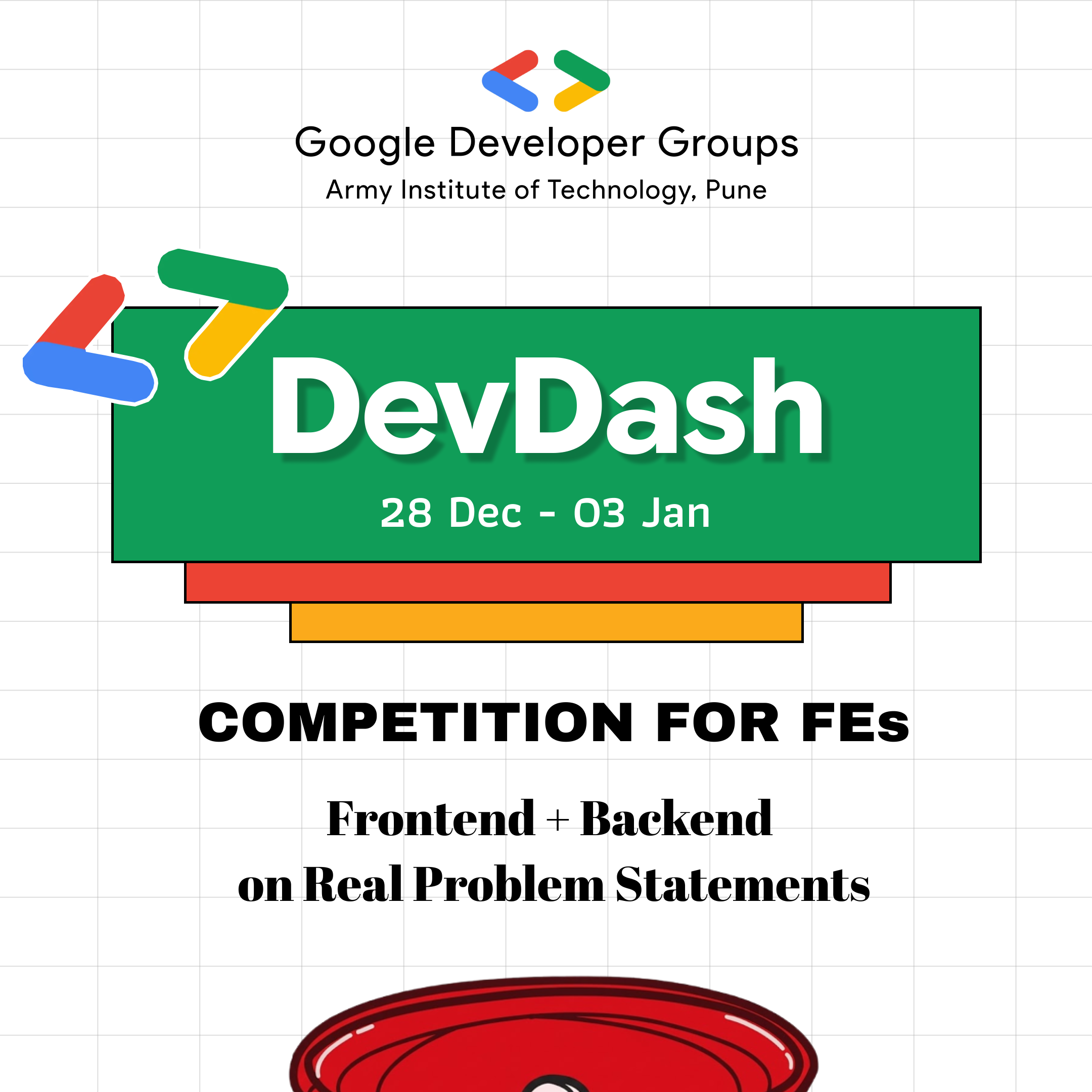 See Devdash at Google Developer Groups GDG on Campus Army Institute of ...