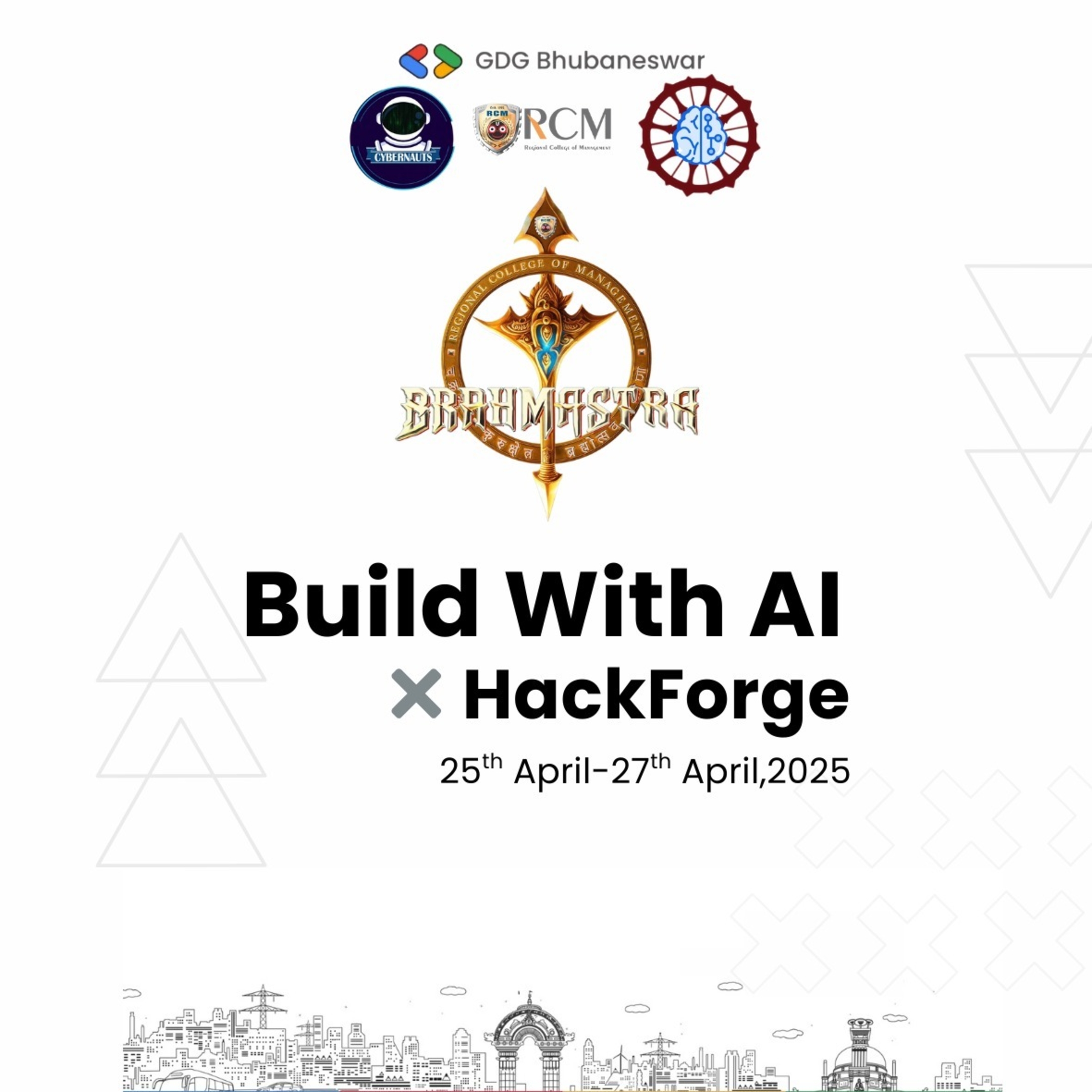 See HackForge - Build With Ai at Google Developer Groups GDG Bhubaneswar