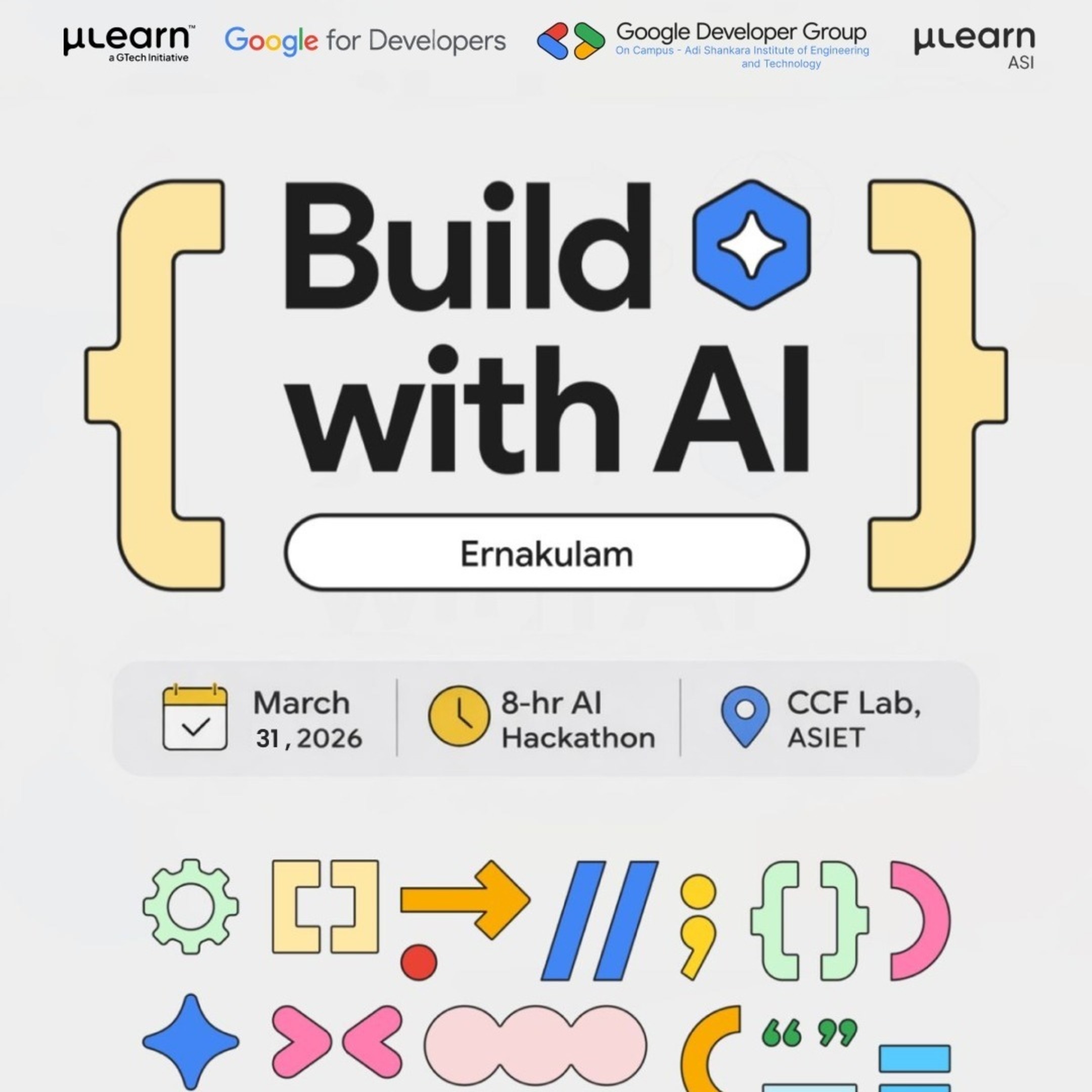See BUILD WITH AI – 2026: Overnight Hackathon at Google Developer ...
