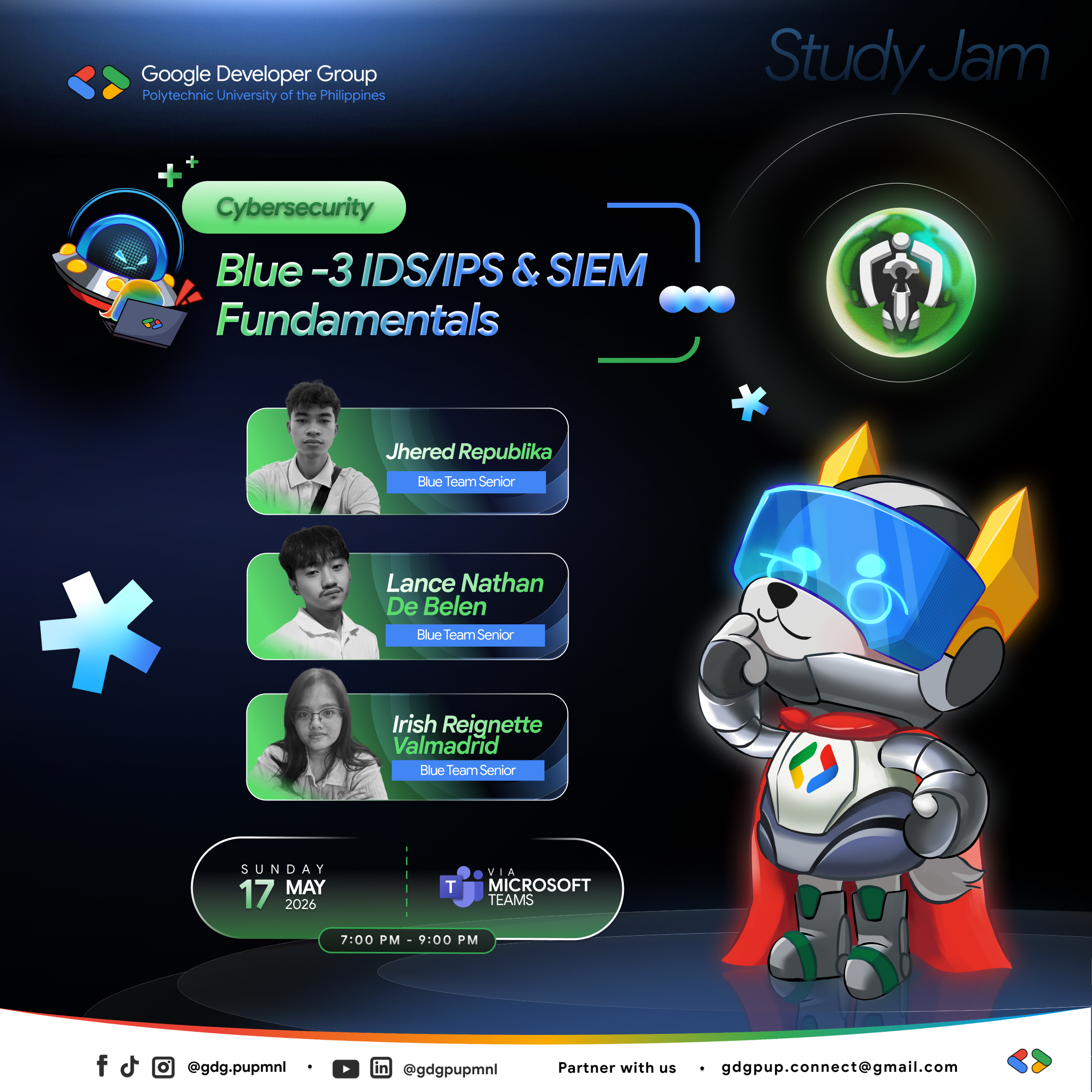 See Blue-3 IDS/IPS & SIEM Fundamentals at Google Developer Groups GDG ...