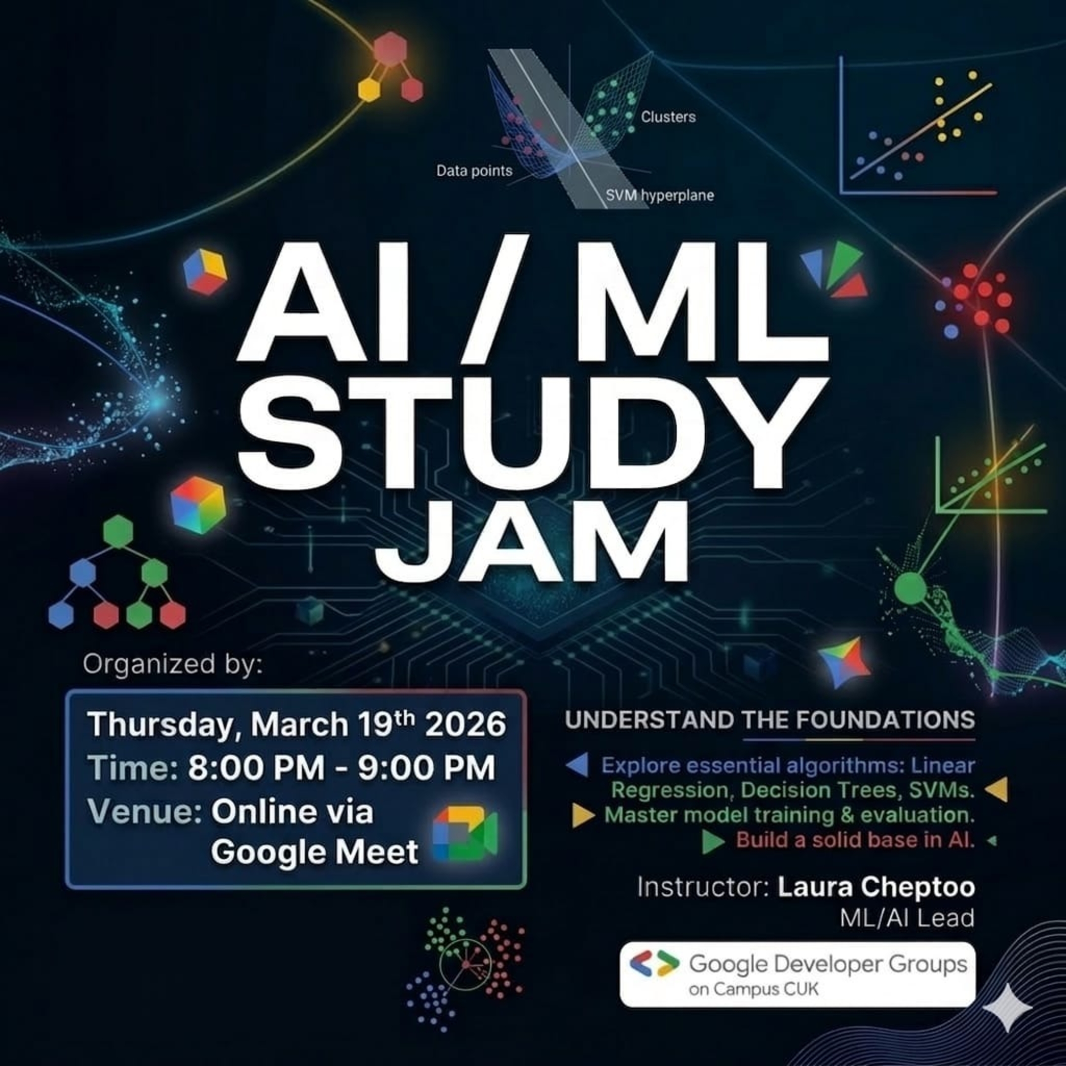 See AI/ML Study Jam Series - Classical Machine Learning at Google ...