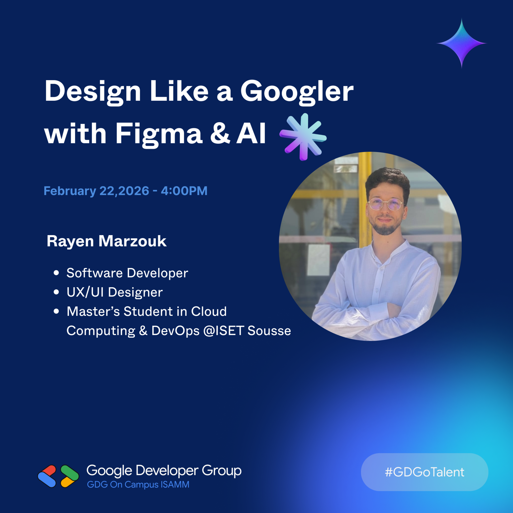 See Design Like a Googler with Figma & AI at Google Developer Groups ...