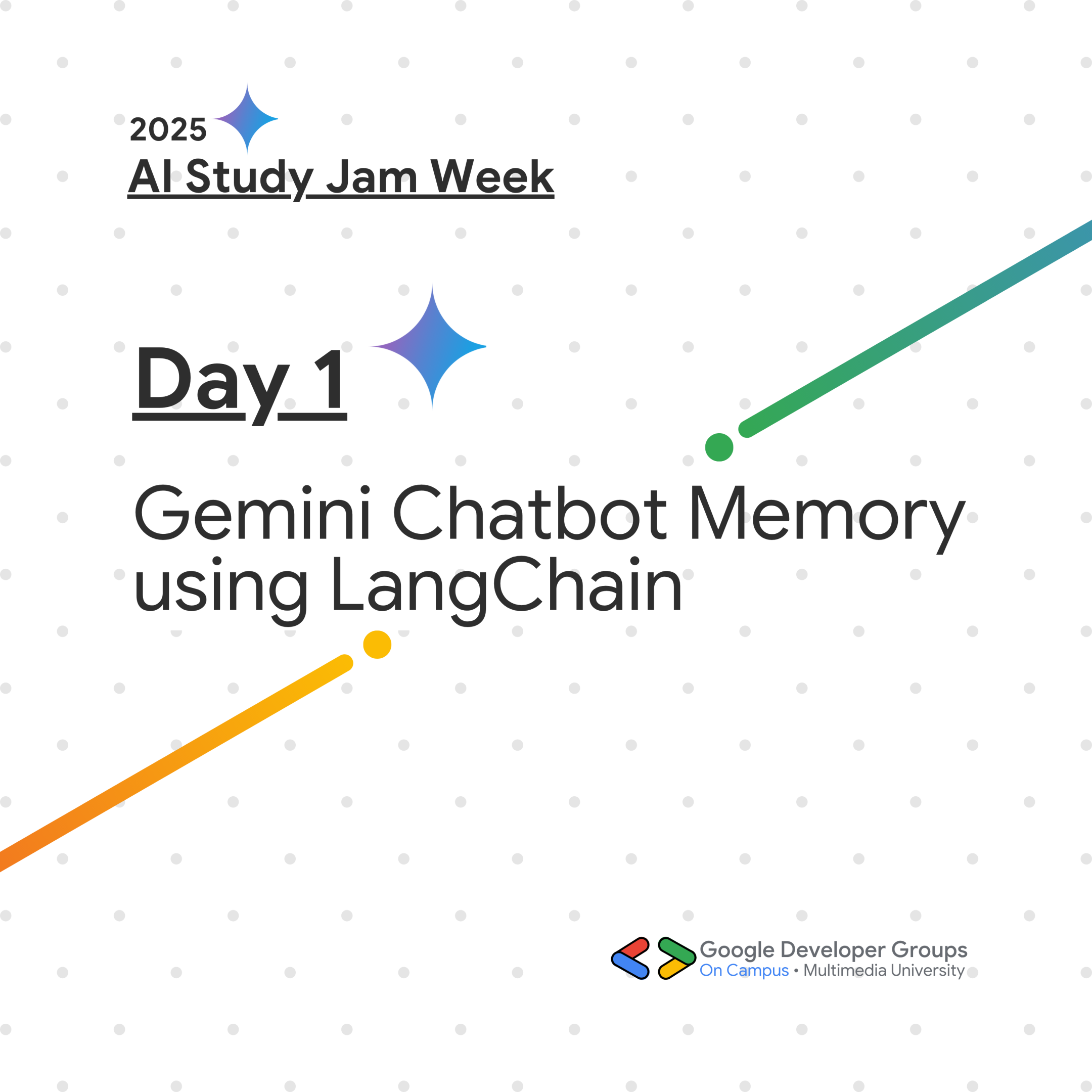 See AI Study Jam Week - Day 1: Gemini Chatbot Memory using LangChain at ...