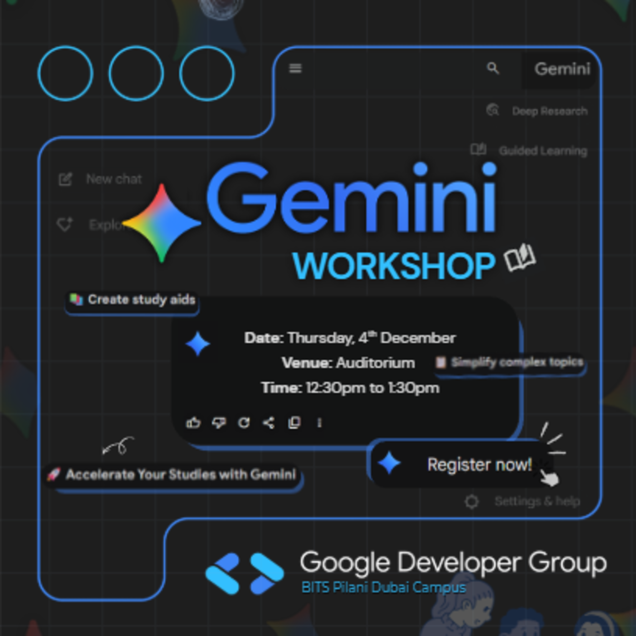 See Gemini Academy Workshop at Google Developer Groups GDG on Campus ...