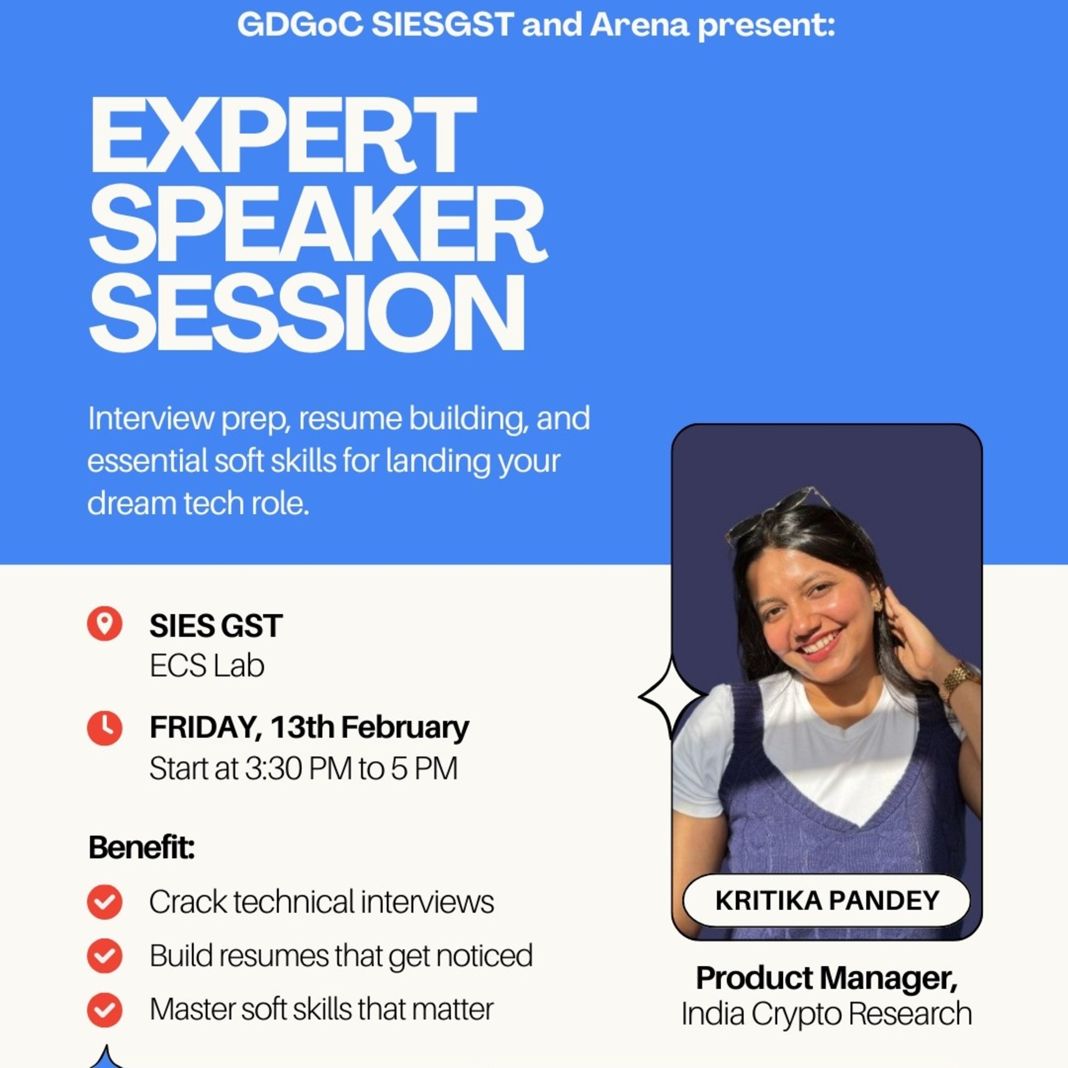 See Expert Session: Mastering Resume Building & Soft Skills at Google ...