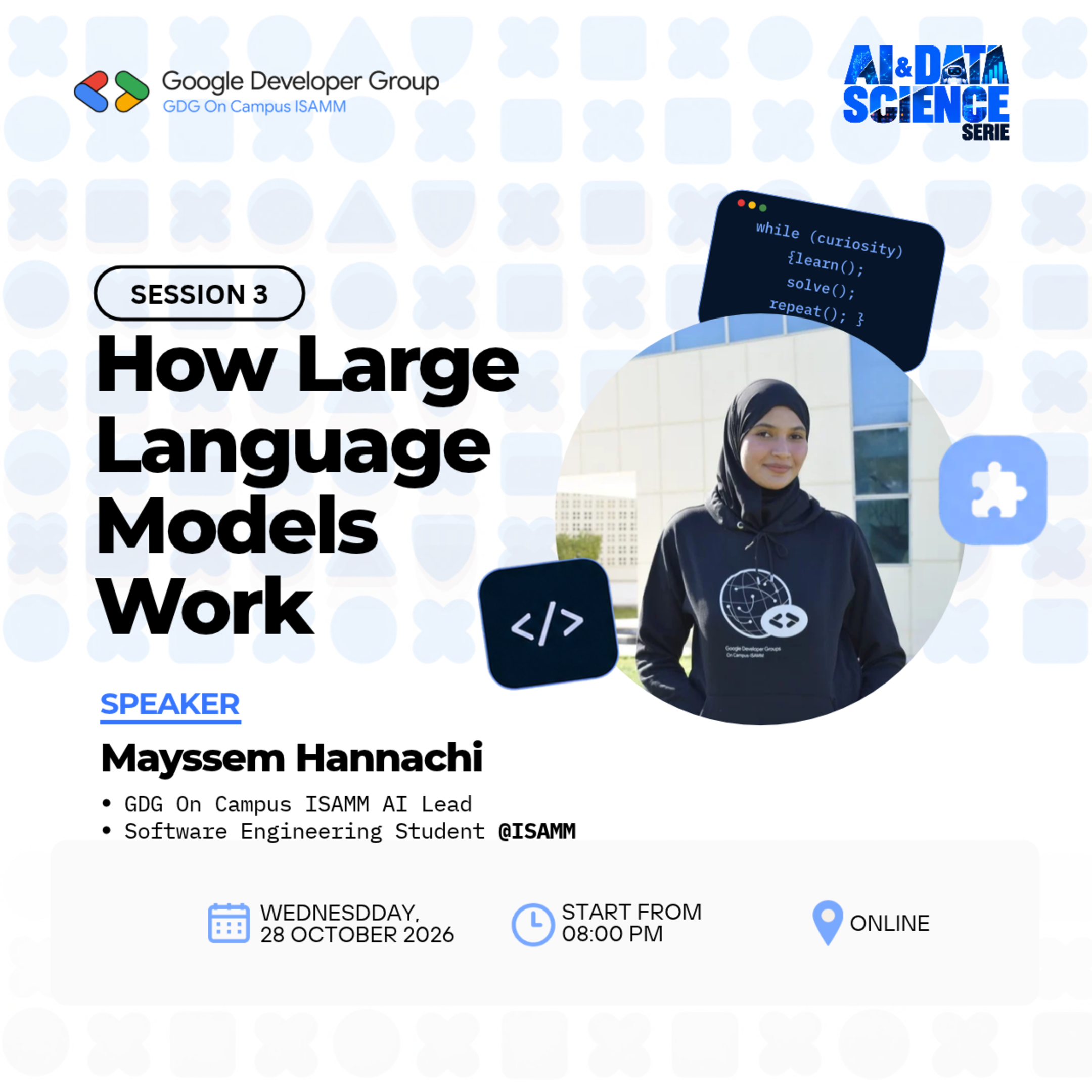 See How Large Language Models Work at Google Developer Groups GDG on ...