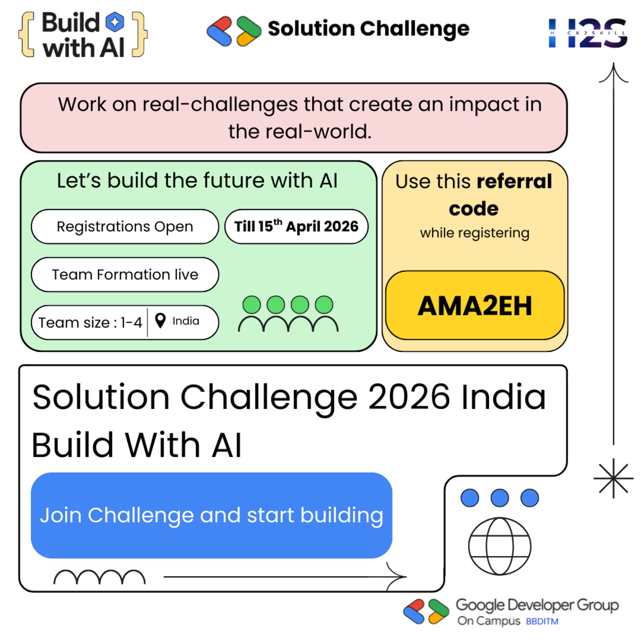 See Solution Challenge 2026 – Build with AI | Info Session at Google ...