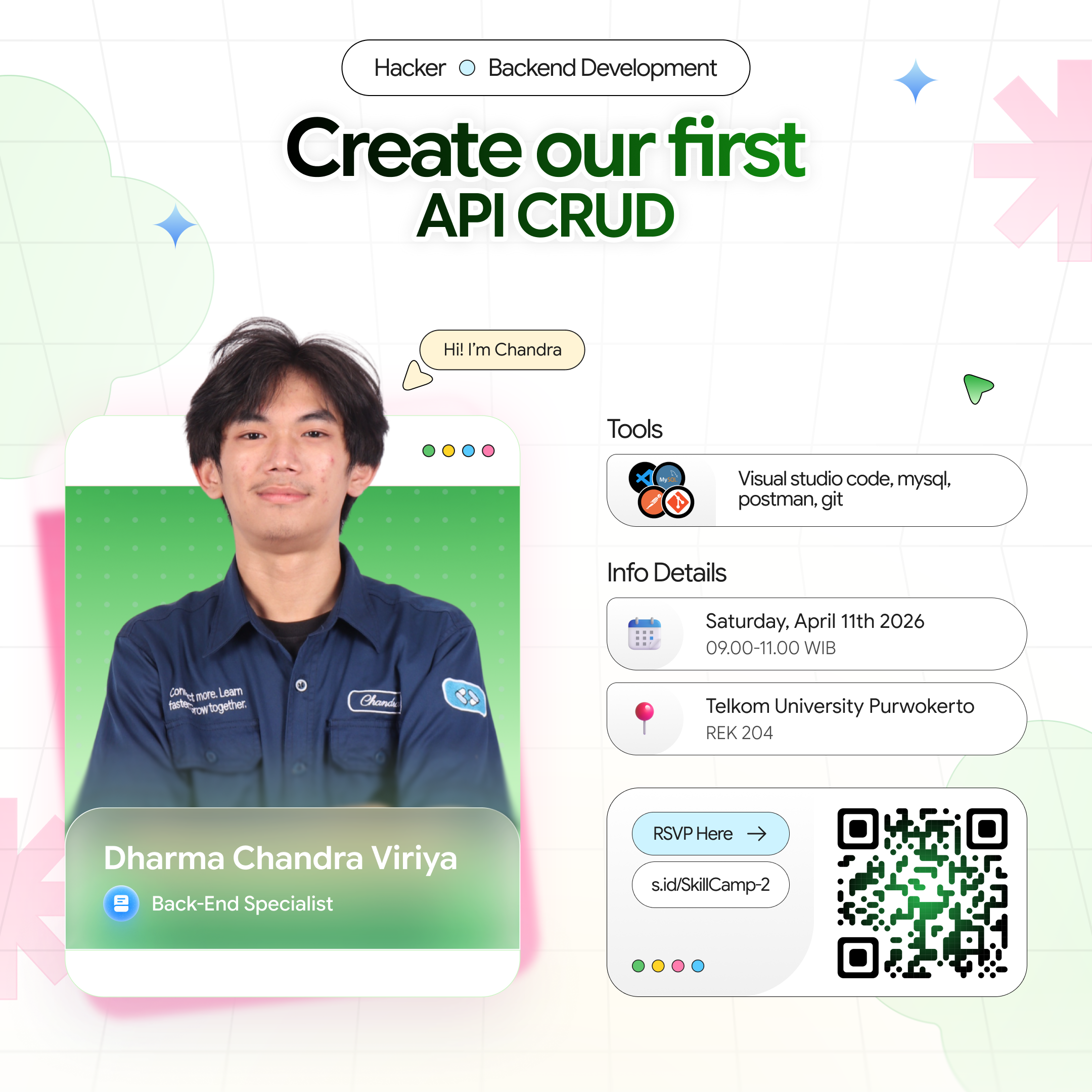 See Skill Camp #4 Hacker - Backend Development : Create our first API ...