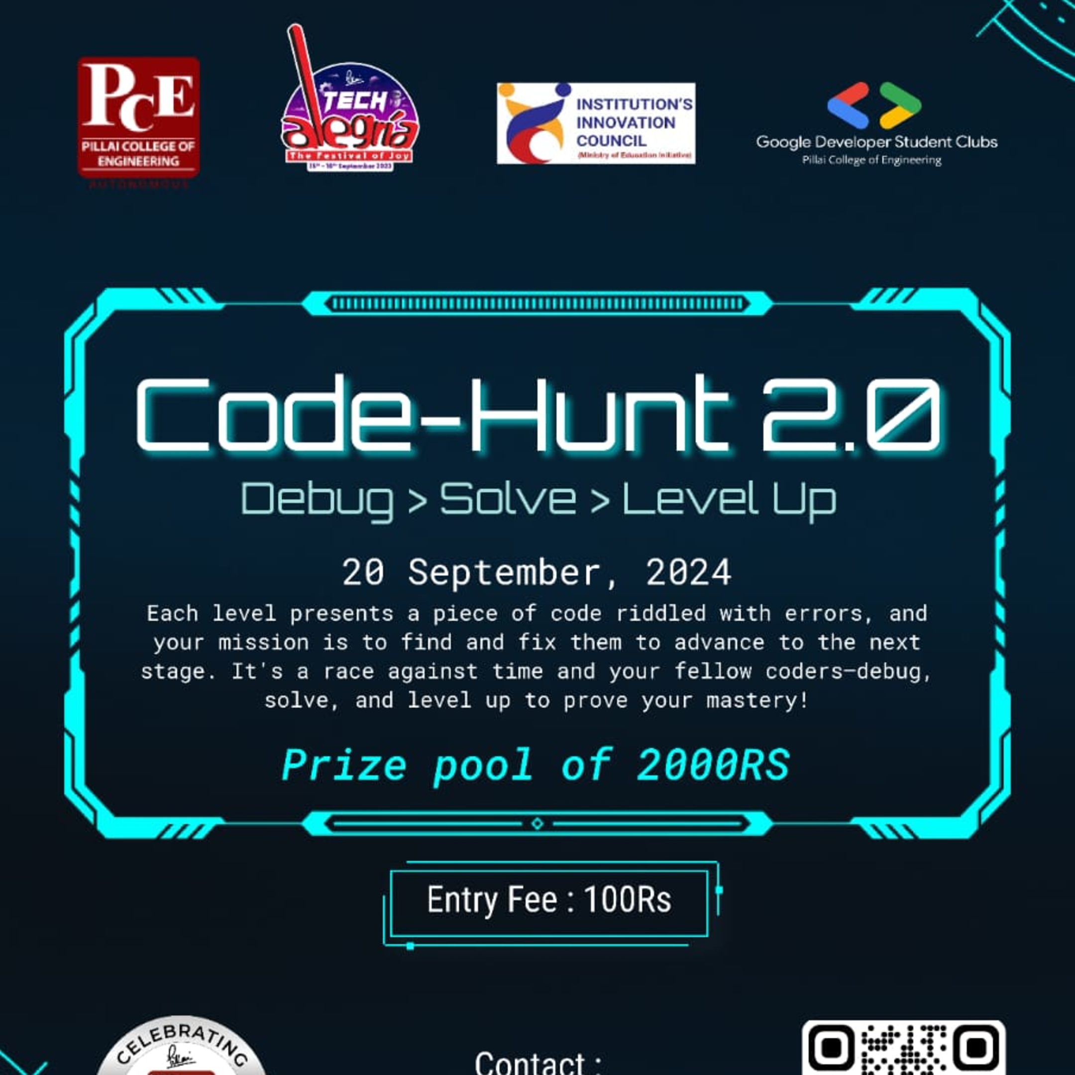 See Code Hunt at Google Developer Groups GDG on Campus Pillai College ...