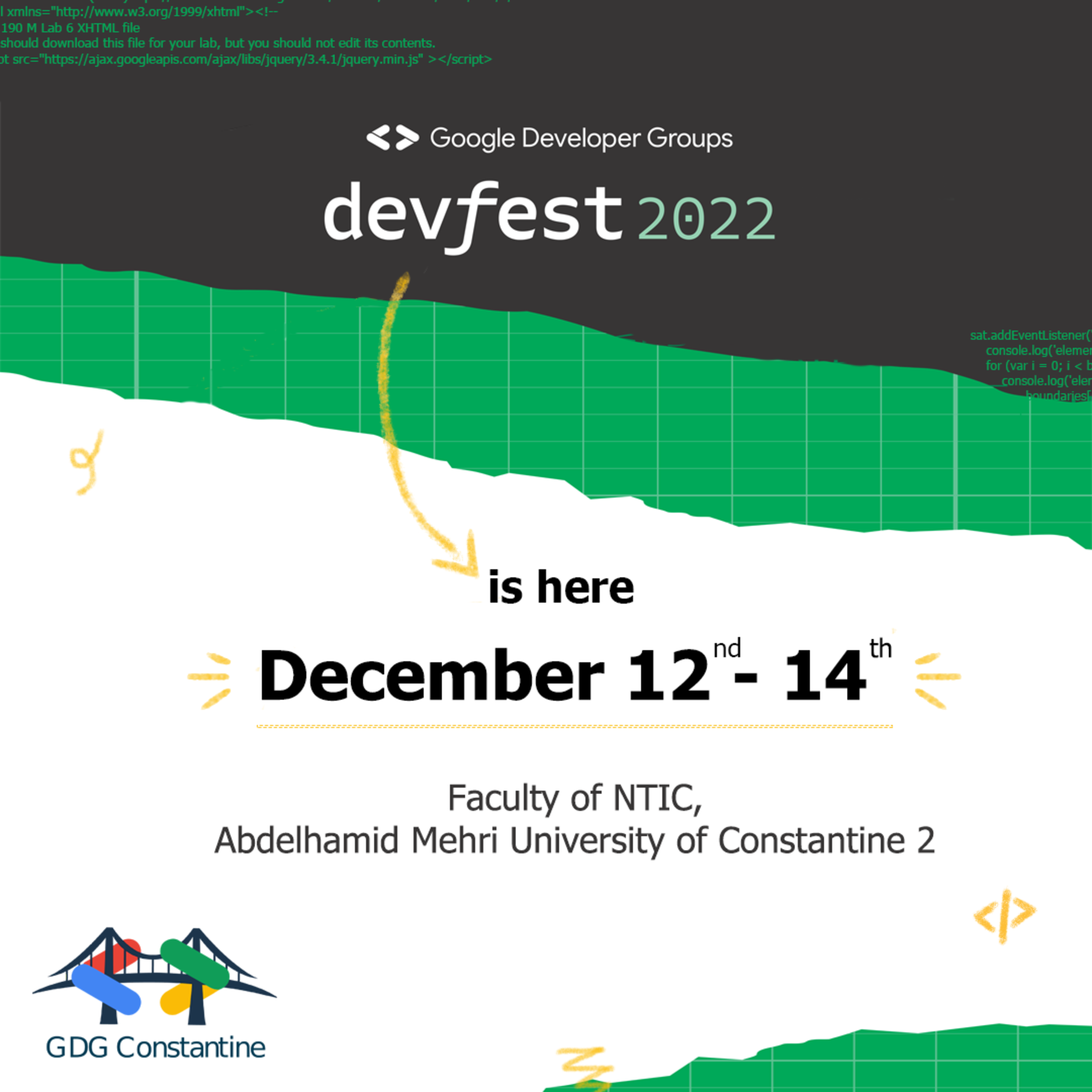 See DevFest Constantine 2022 at Google Developer Groups GDG Constantine