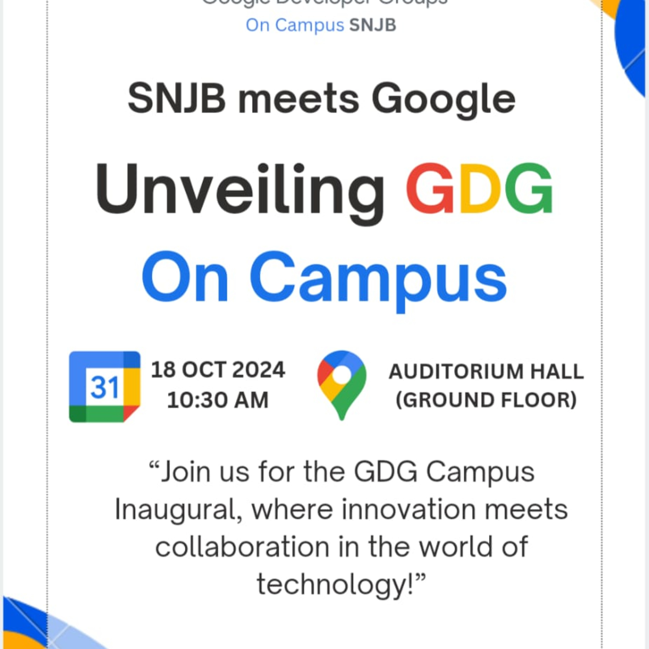 See Welcome to Google Developer Groups Inaugural Ceremony at Google ...