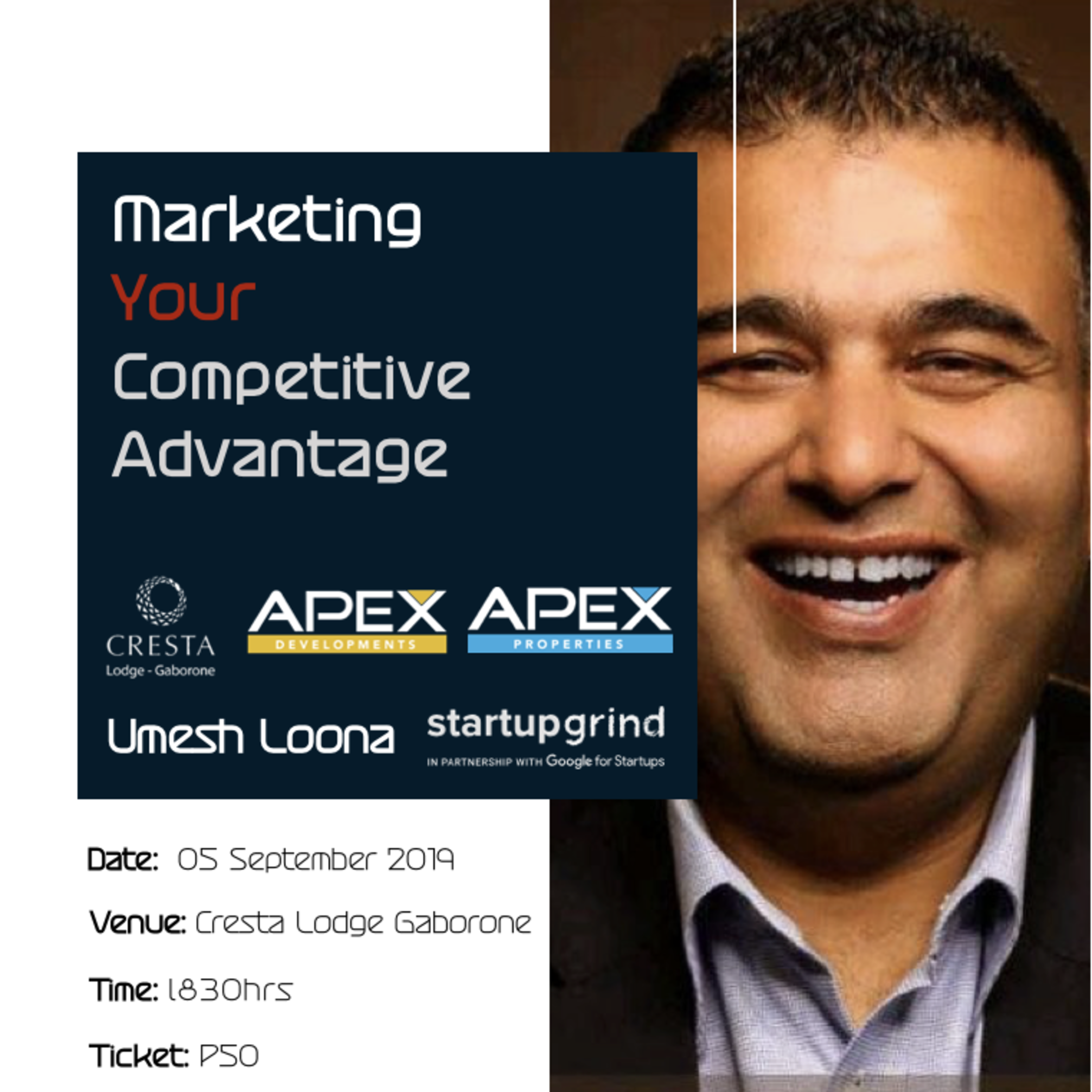 See Marketing Your Competitive Advantage At Startup Grind Gaborone