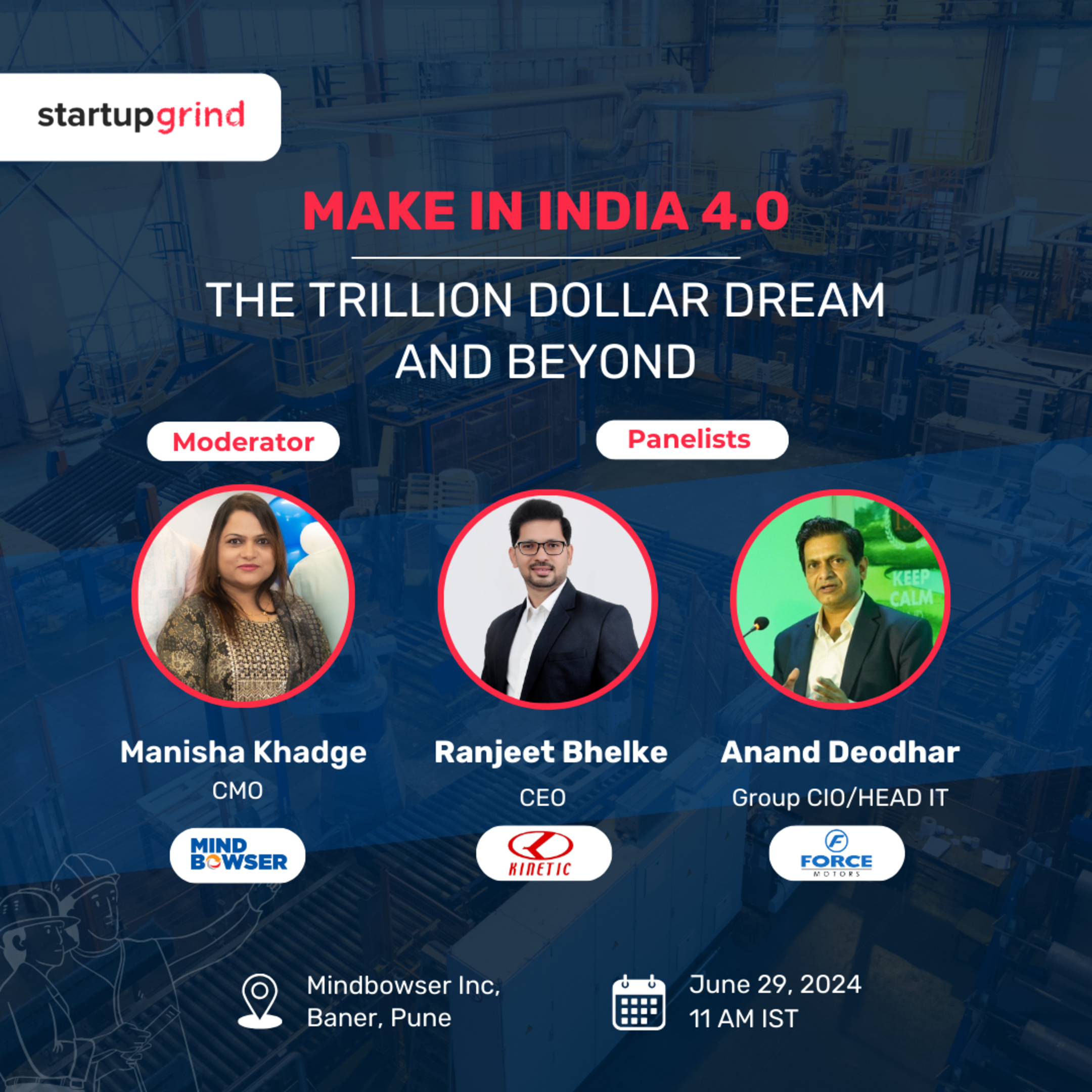 See Make in India 4.0: The Trillion Dollar Dream and Beyond at Startup ...