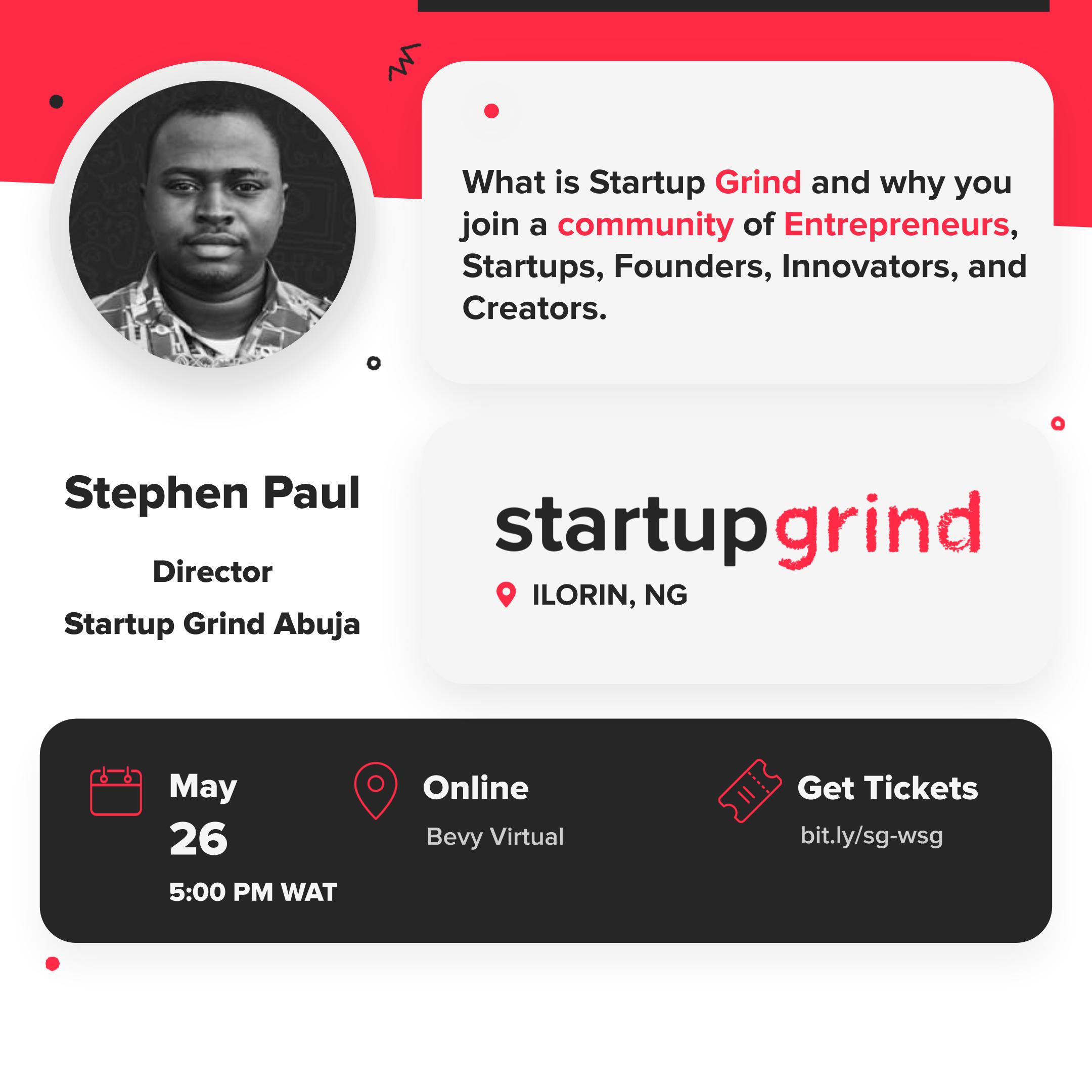 See What is Startup Grind and why you join a community of Startups ...