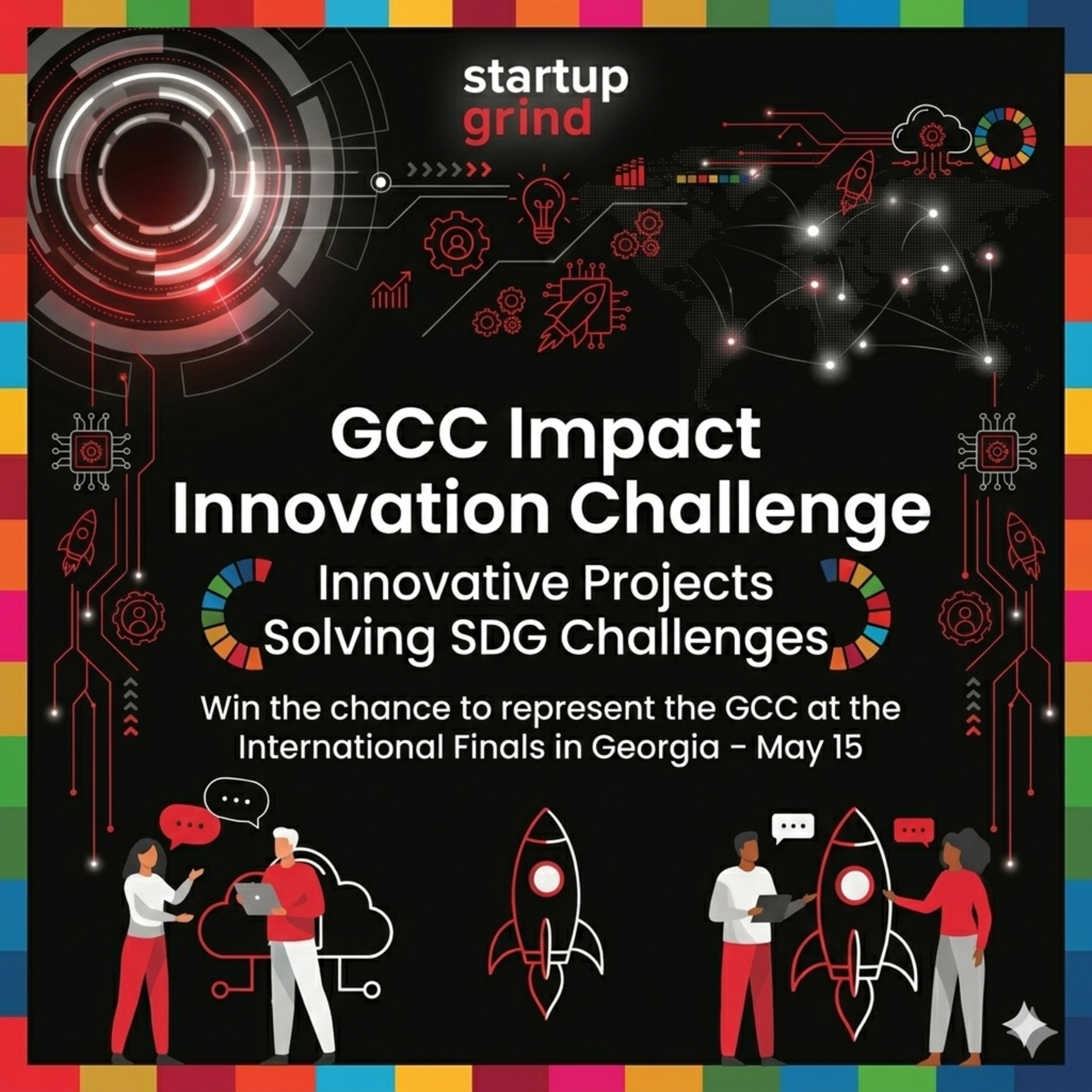 See GCC Impact Innovation Challenge at Startup Grind Mansoura