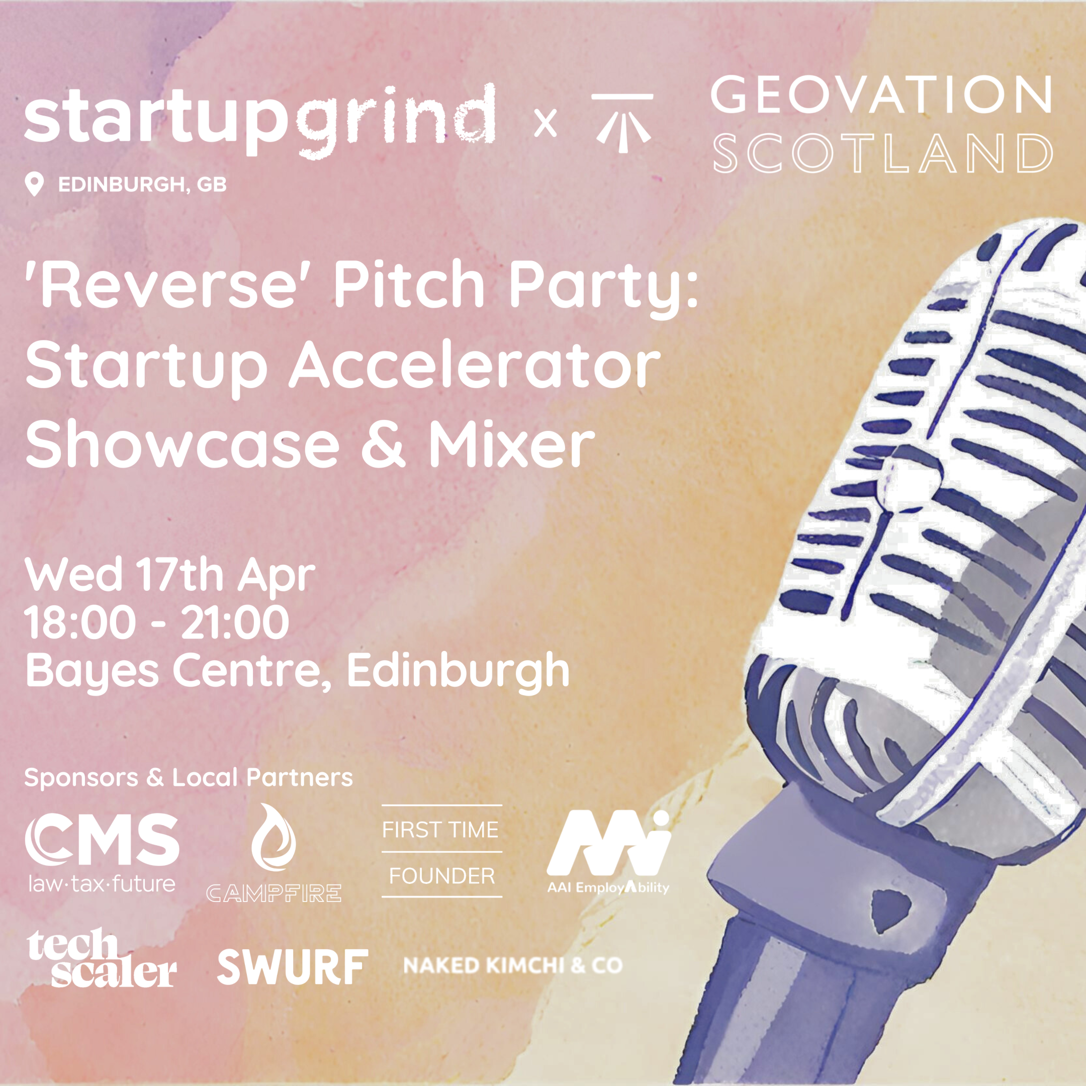 'Reverse' Pitch Party: Startup Accelerator Showcase &amp; Mixer | Startup Grind