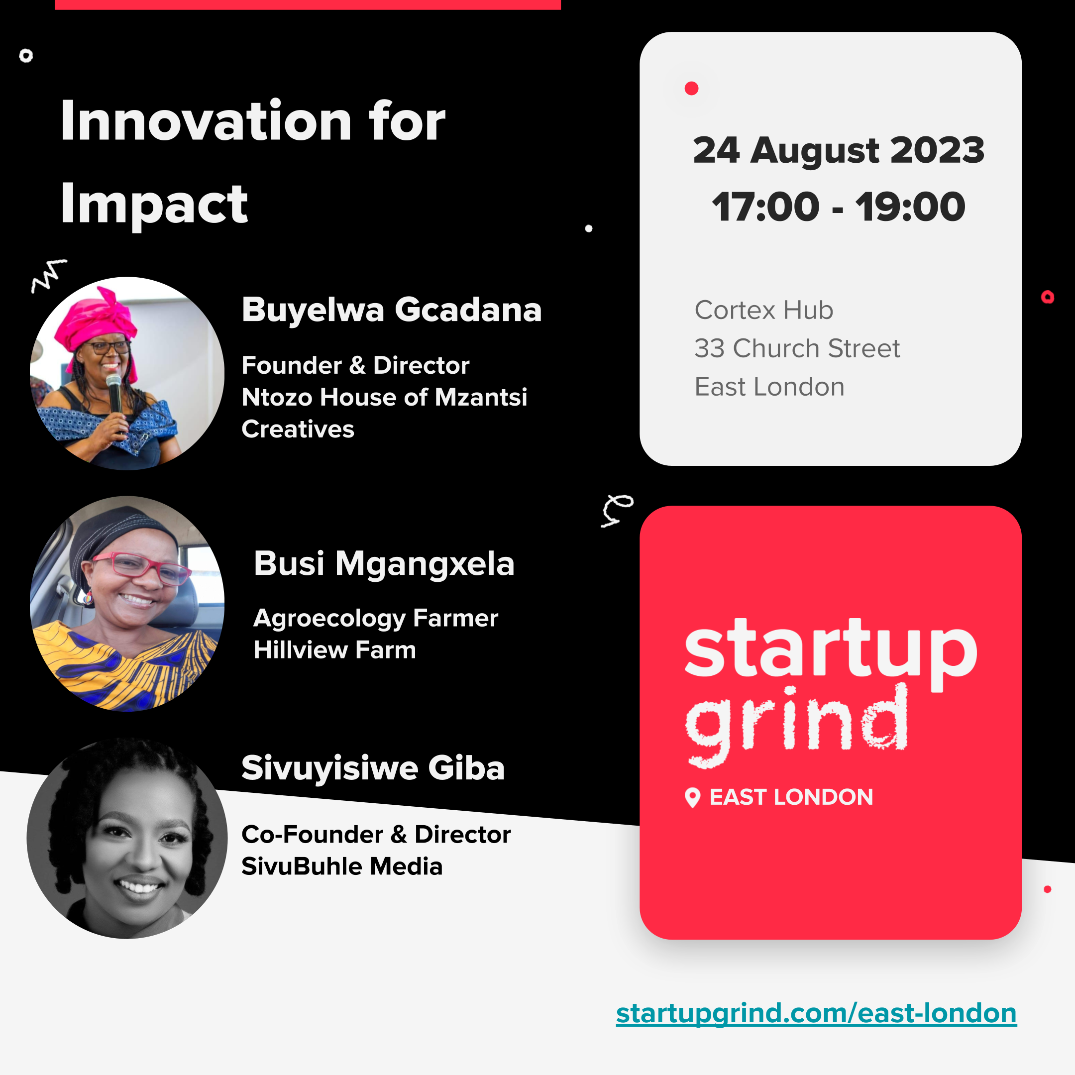 See Innovation for Impact at Startup Grind East London